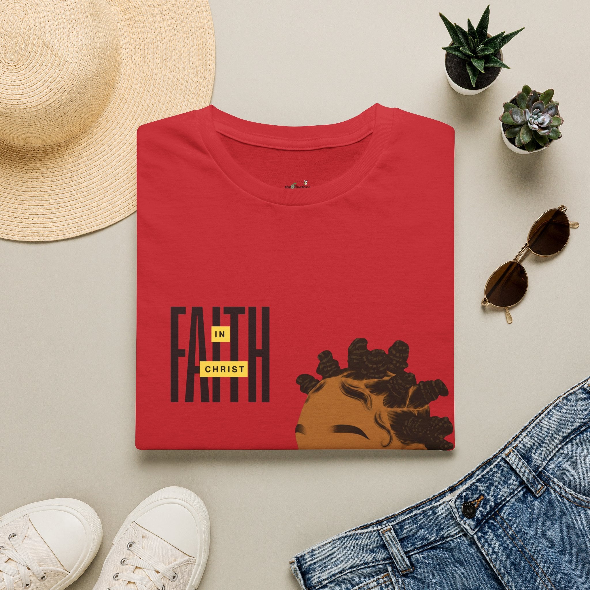'Faith in Christ': Confident & Fearless — Tee