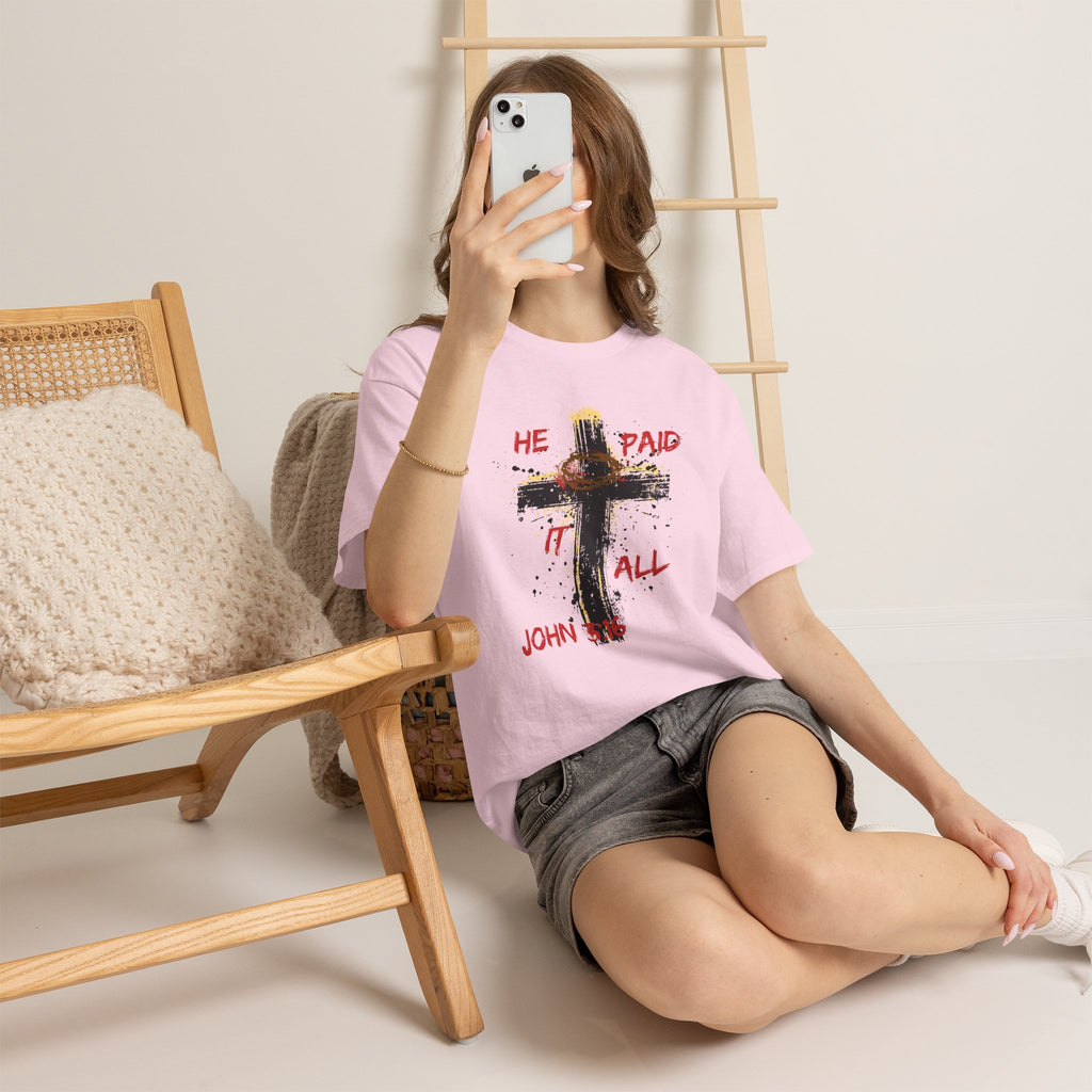 'He Paid It All'  — Graphic Tee