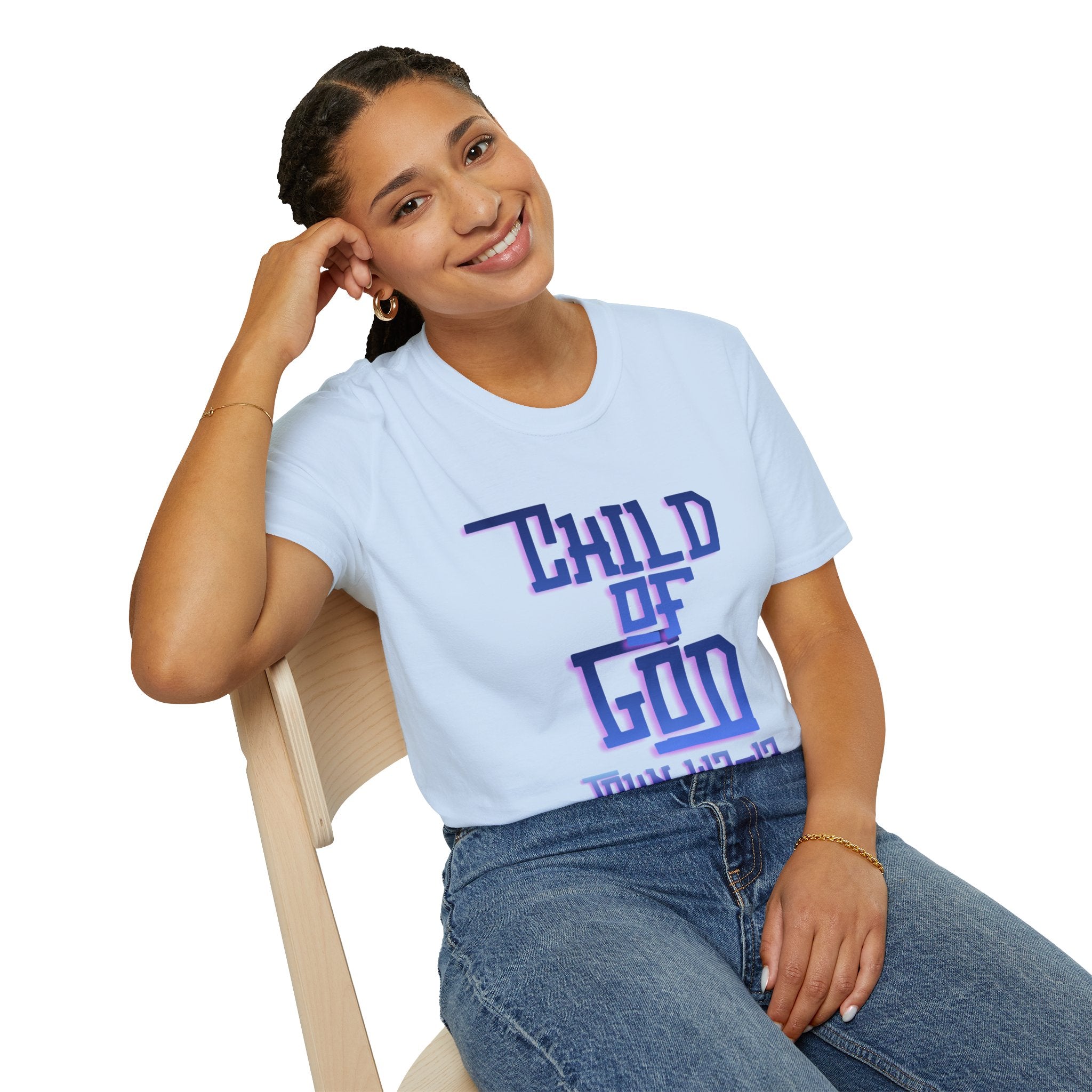 'Child of God' Cool Blue — Tee