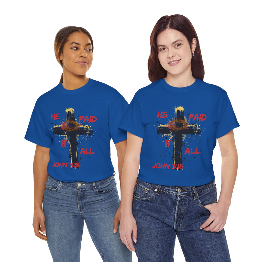 'He Paid It All'  — Graphic Tee