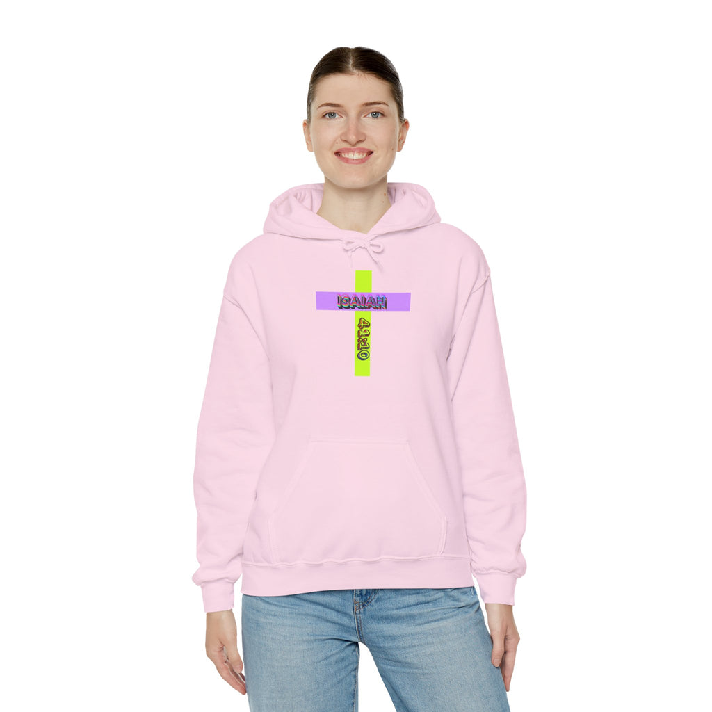 Isaiah 41:10 — Cross Hoodie