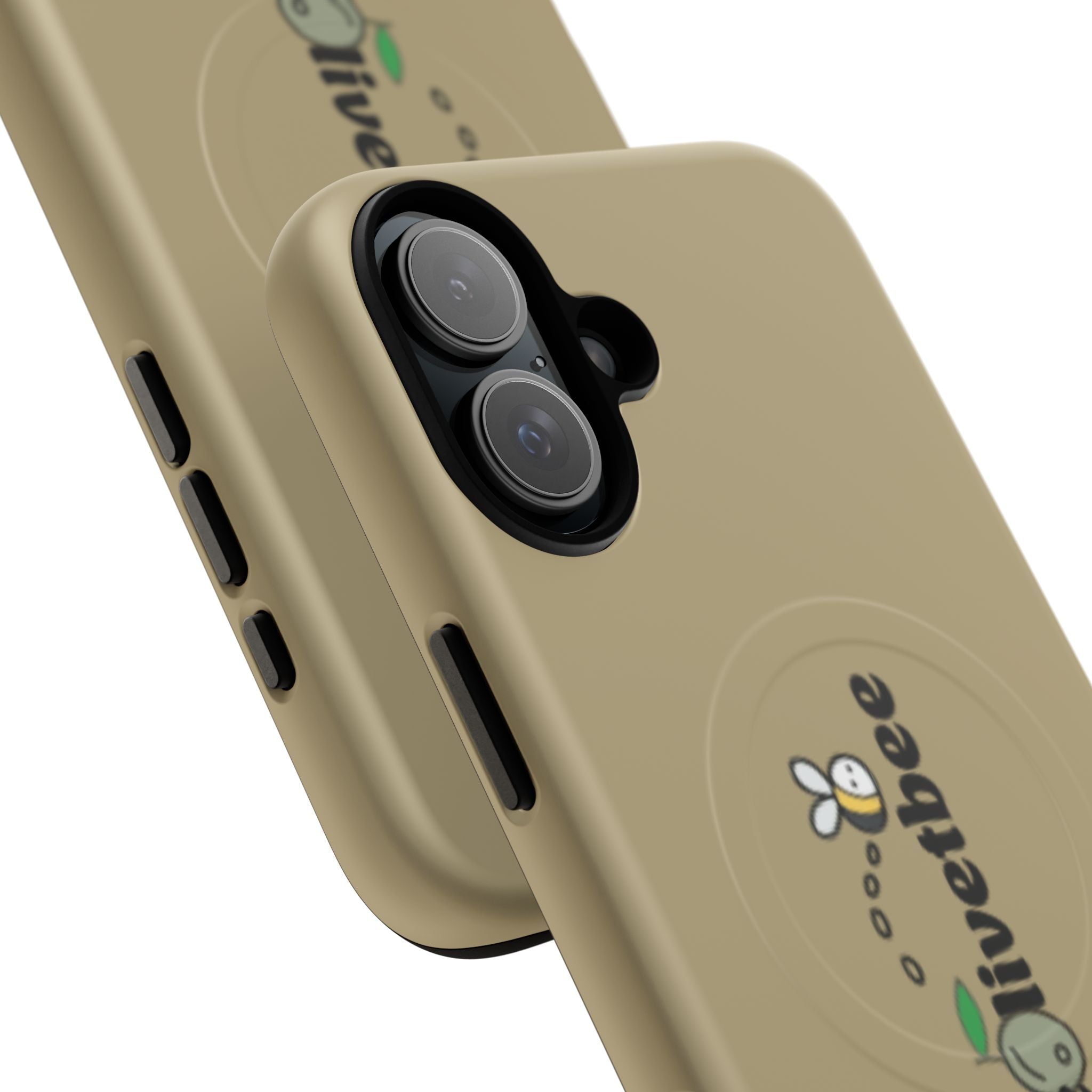 Tough Magnetic Phone Case — 'theOlivetbee' Protective iPhone Cover