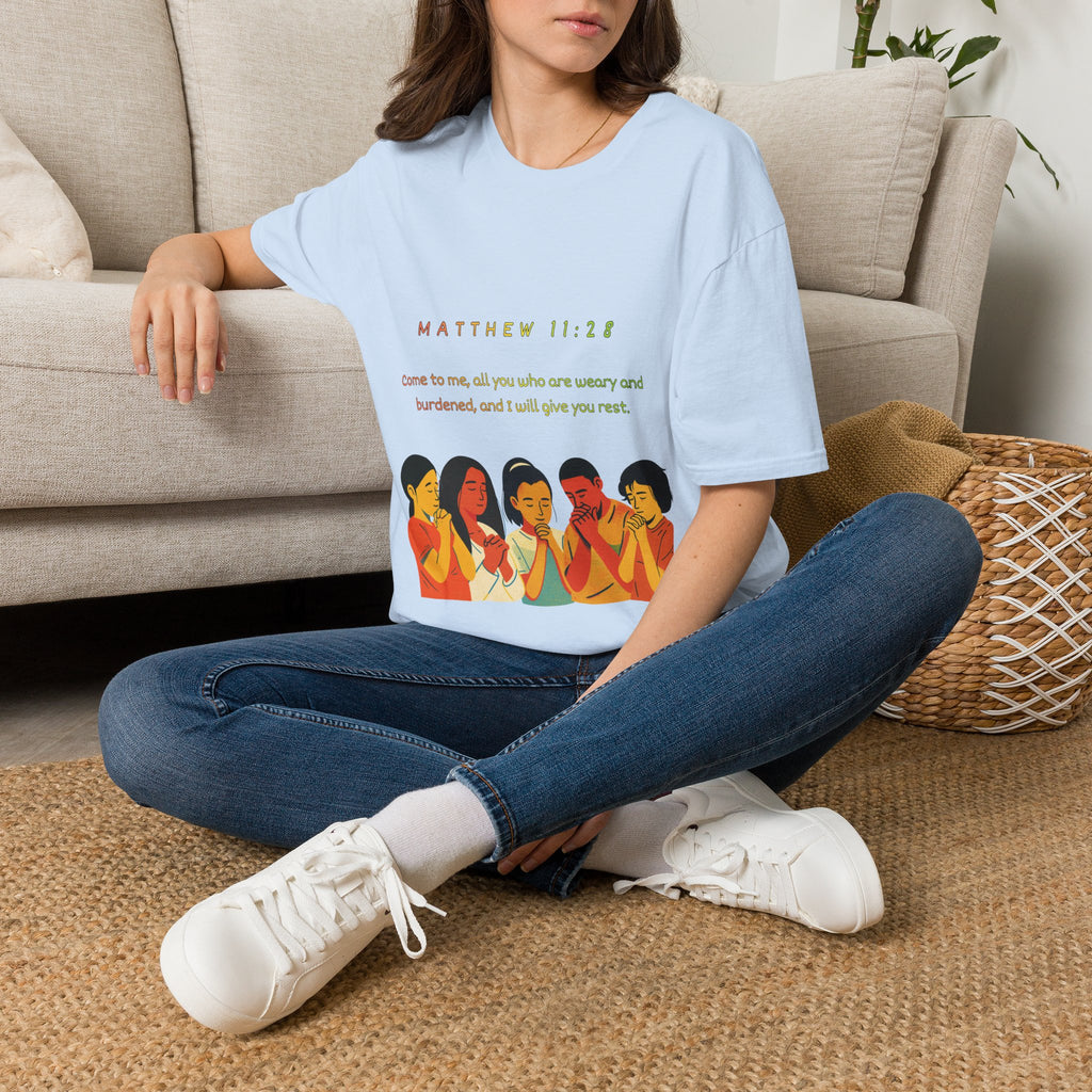 "Come To Me, All Who Are Weary" - Tee