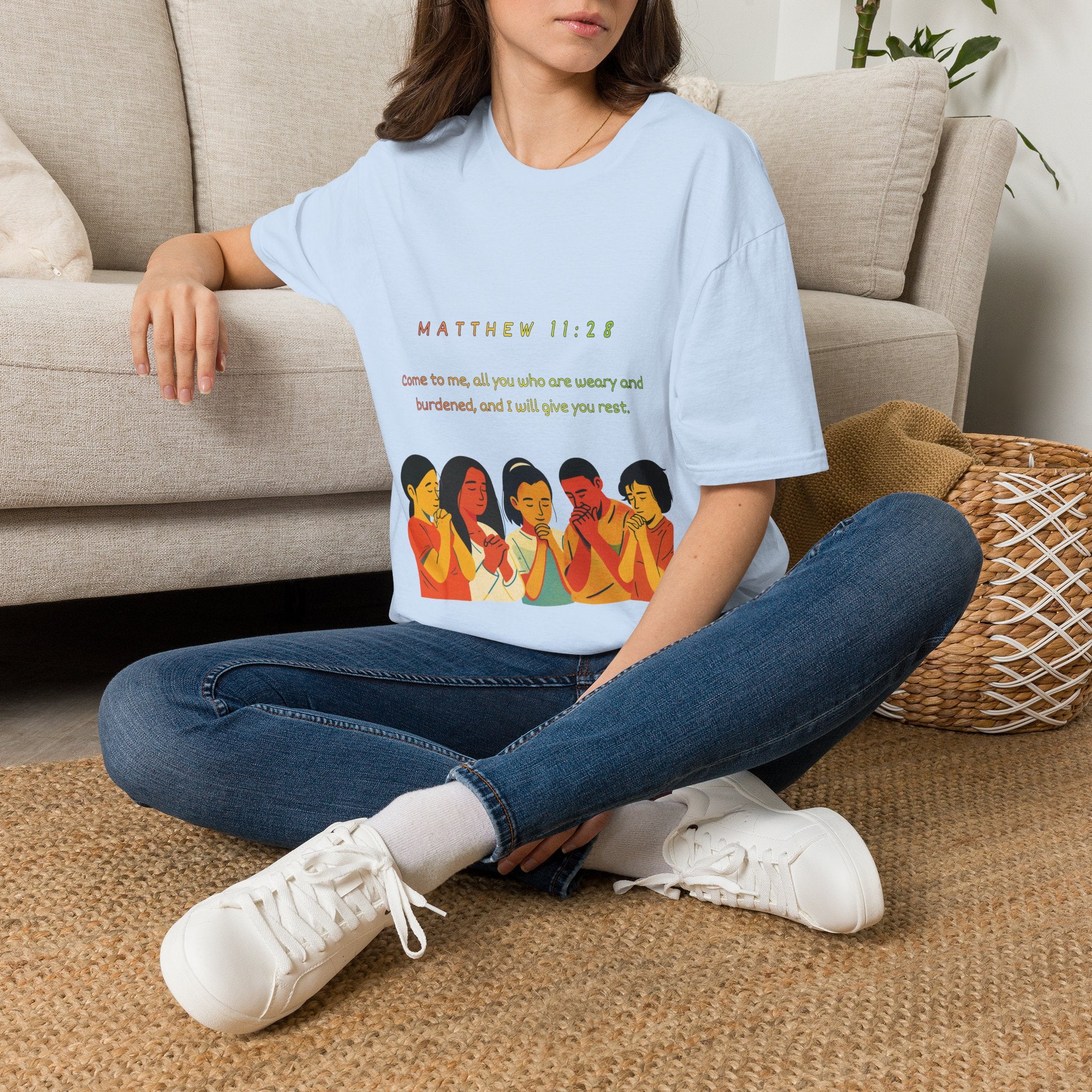"Come To Me, All Who Are Weary" - Tee