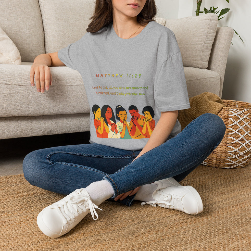 "Come To Me, All Who Are Weary" - Tee