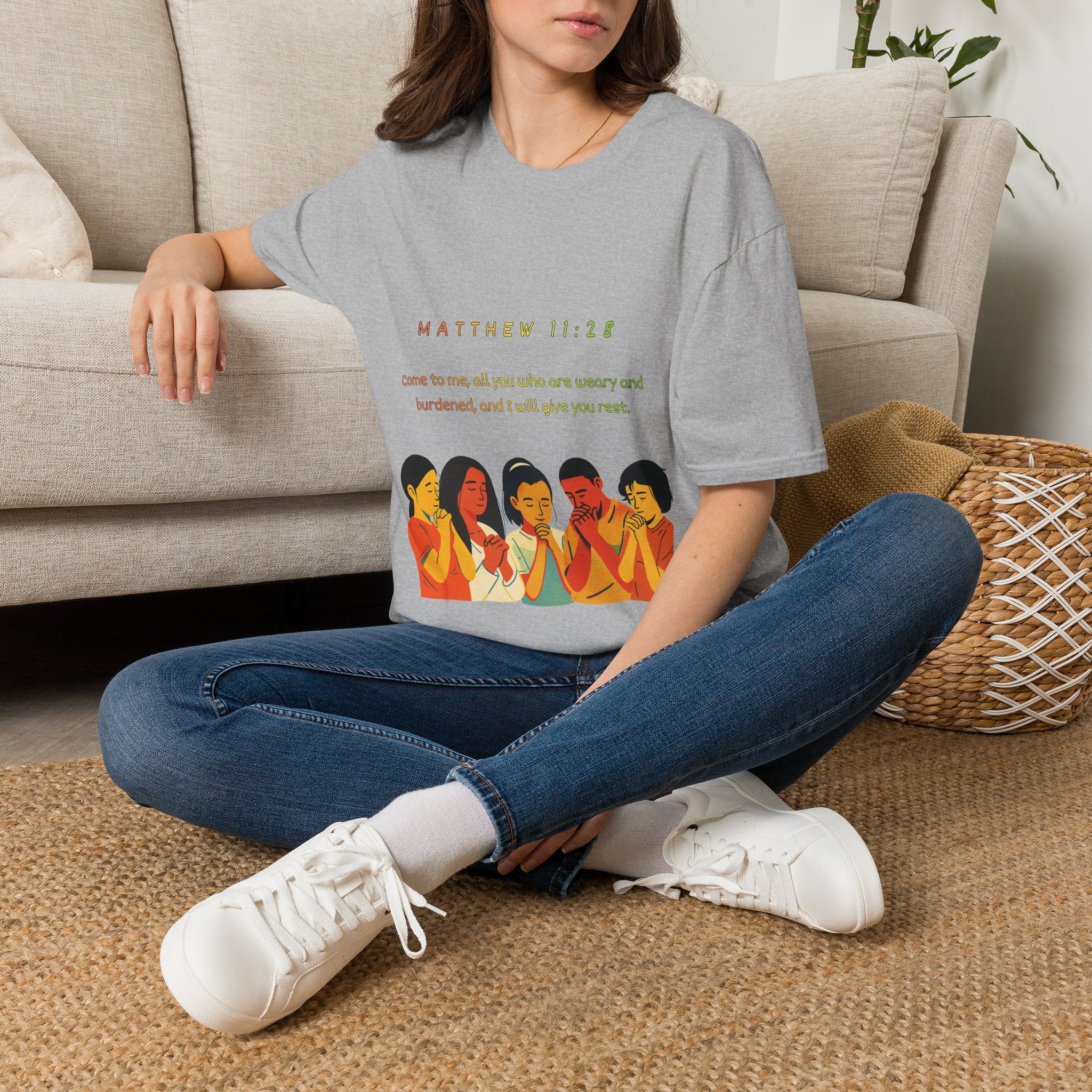 "Come To Me, All Who Are Weary" - Tee