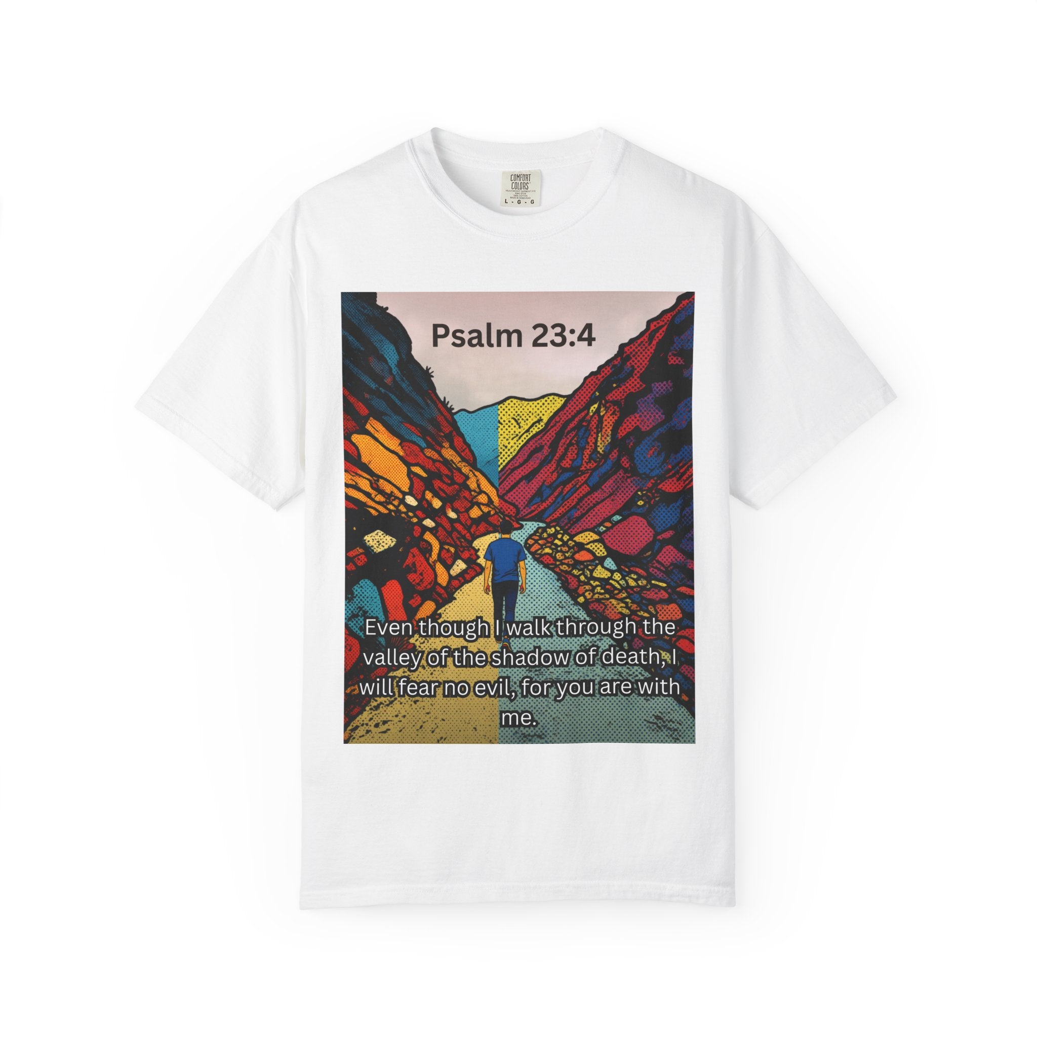 Psalm 23:4 — Valley Tee