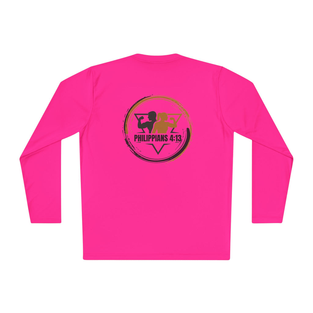 Philippians 4:13  — Athletic Long Sleeve Shirt