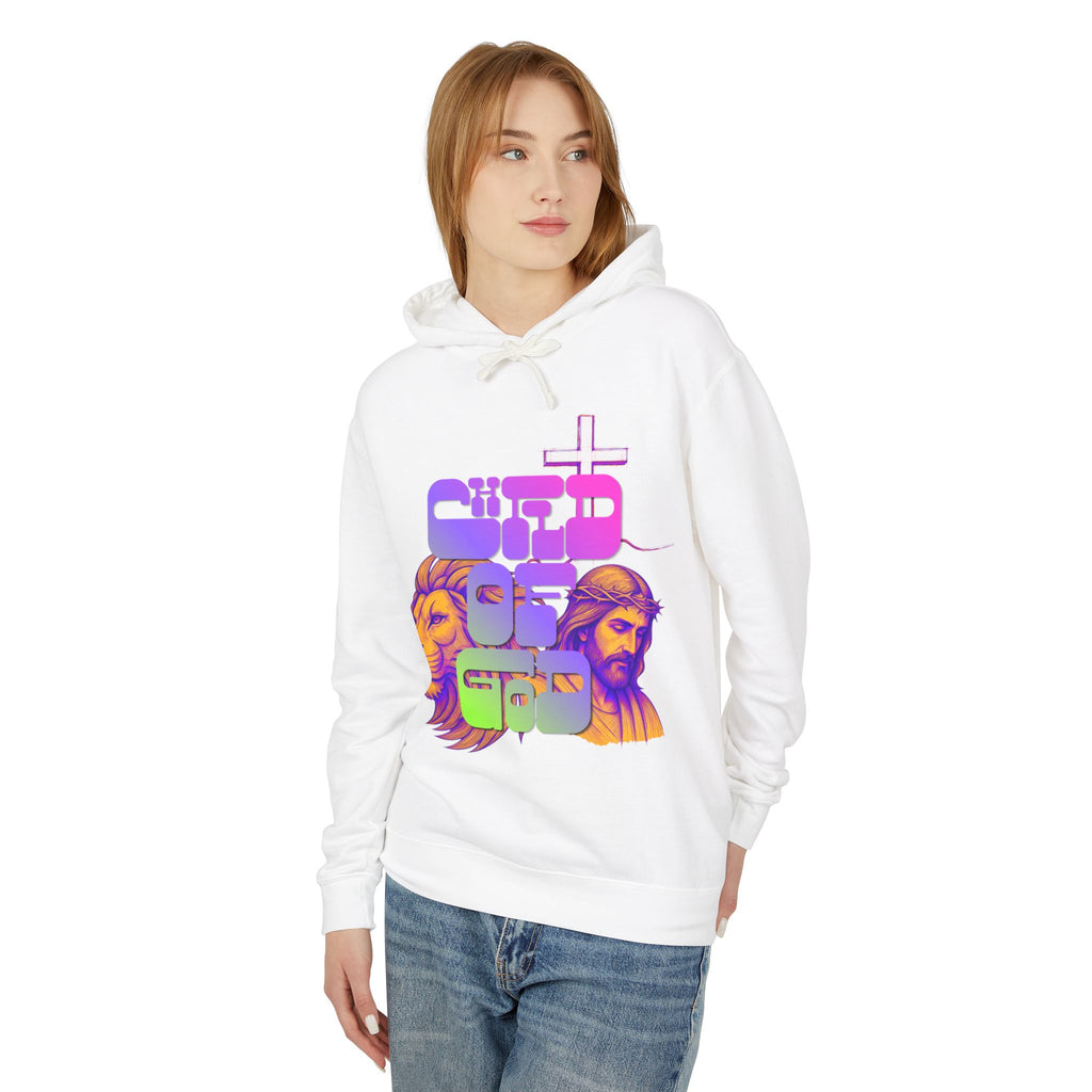'Child Of God' Lightweight Hooded Sweatshirt