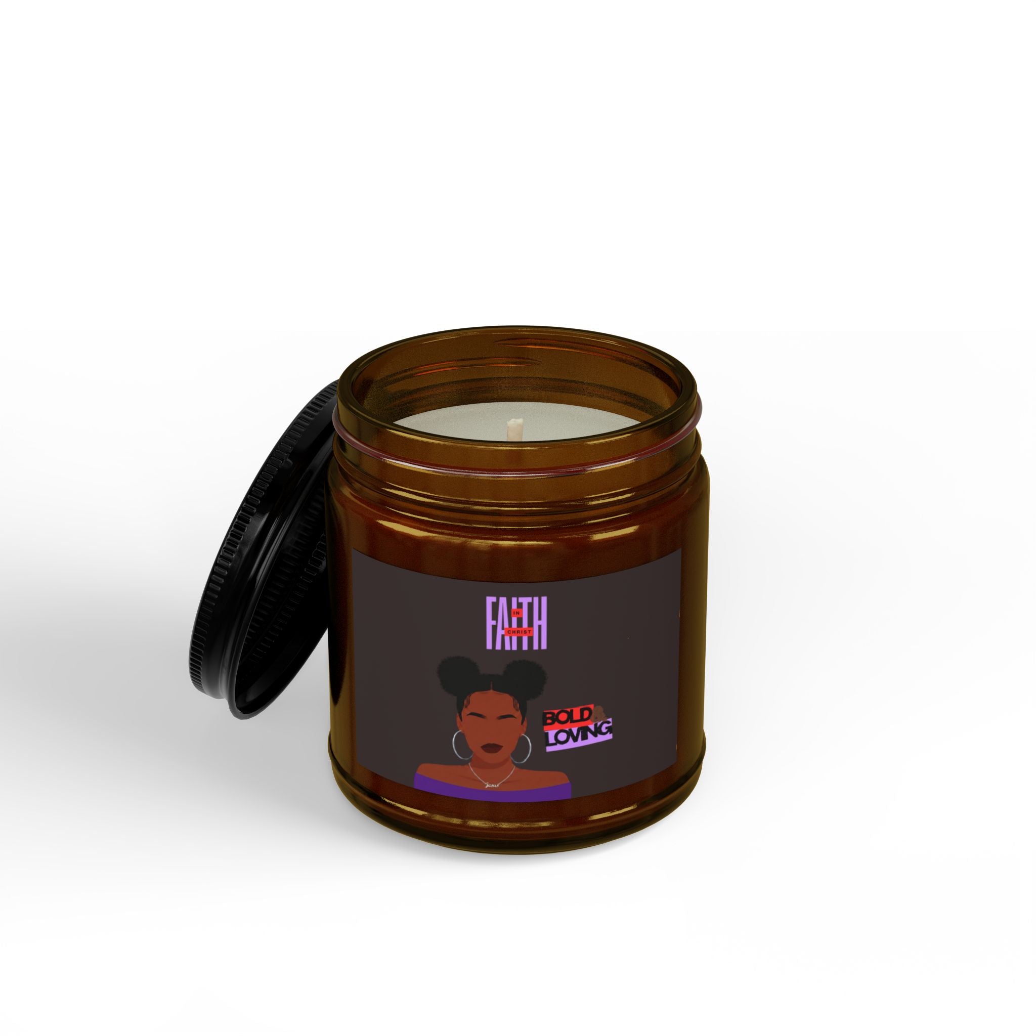 'Faith in Christ': Bold & Loving  — Soy Candle (4oz & 9oz)