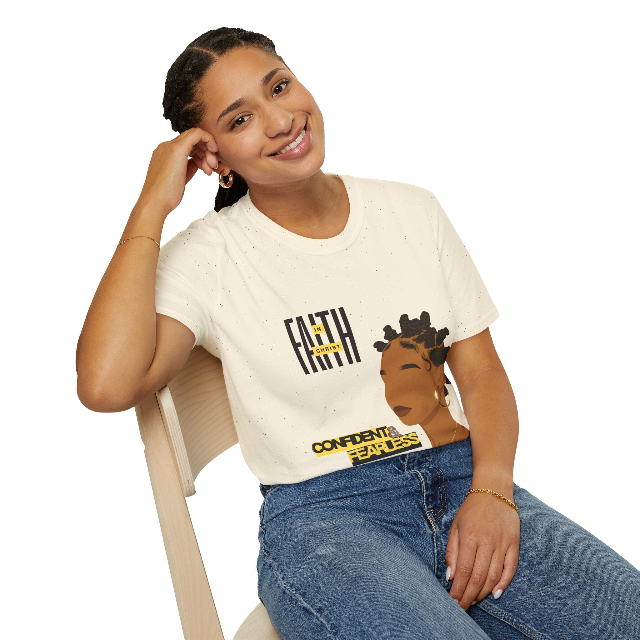 'Faith in Christ': Confident & Fearless — Tee