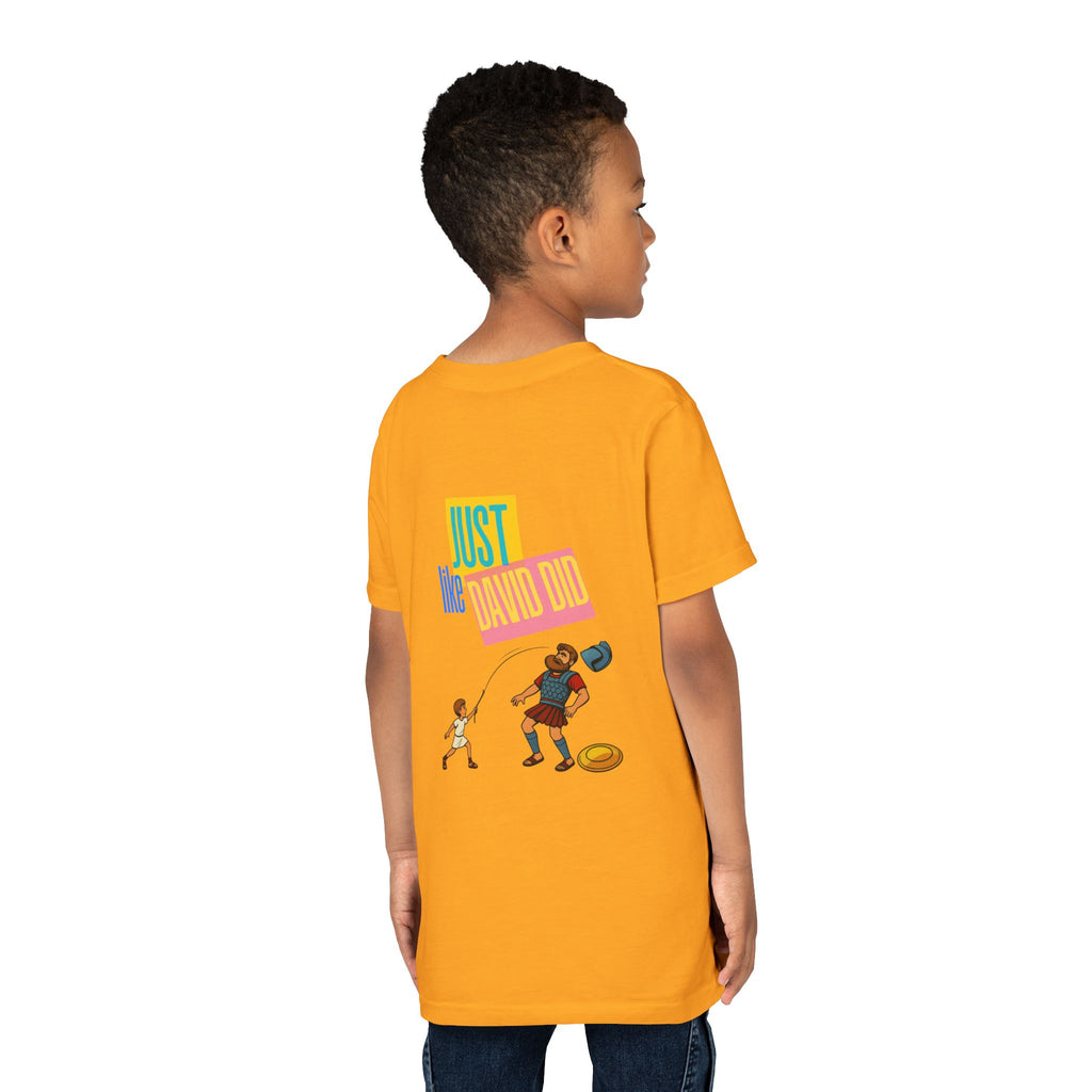 "Knocking Out My Giants" - David and Goliath Graphic Tee