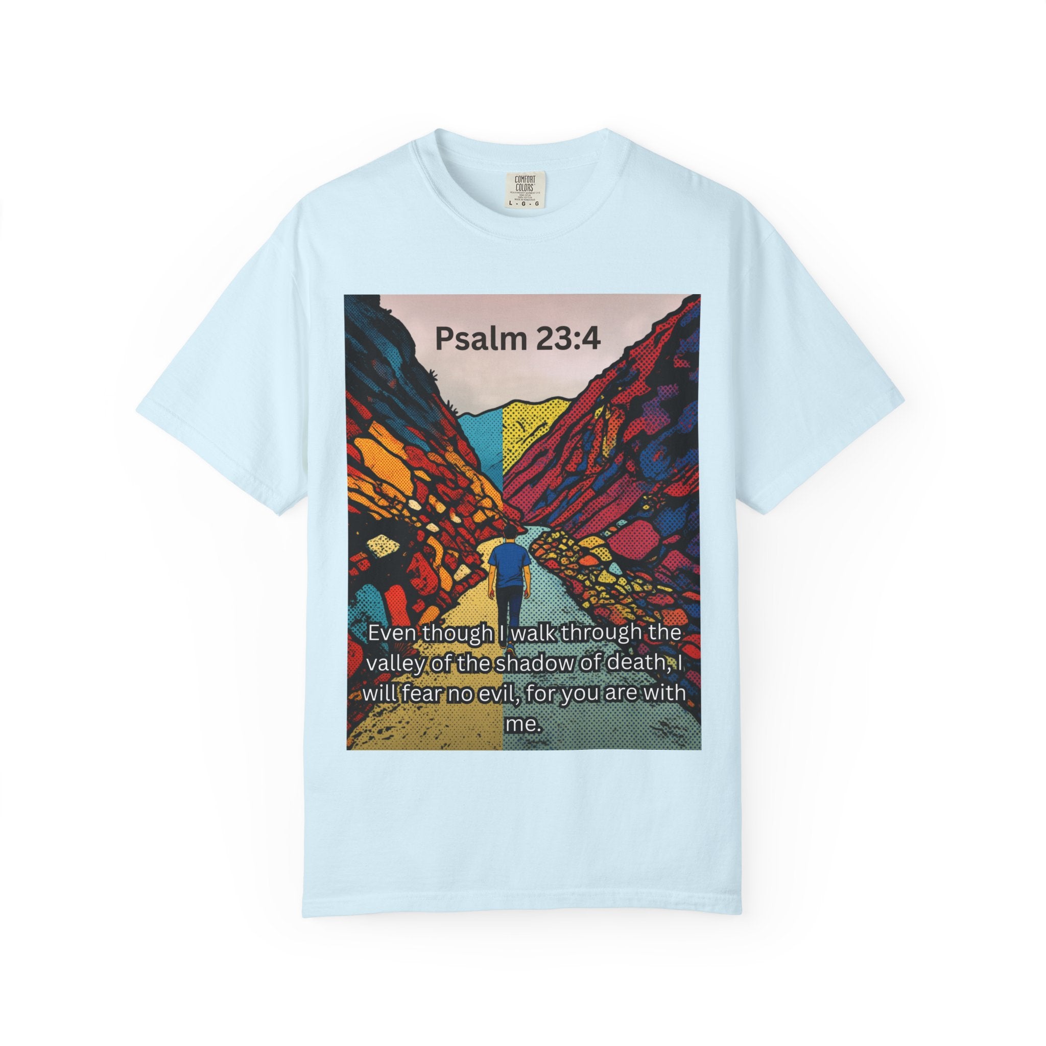 Psalm 23:4 — Valley Tee