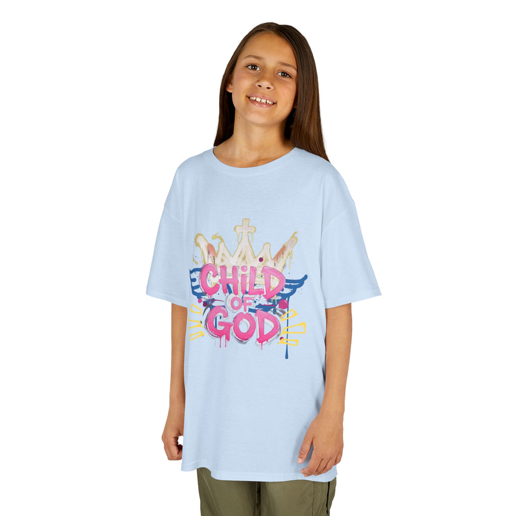 'Child of God' — Angel Wings Graphic Kids Tee