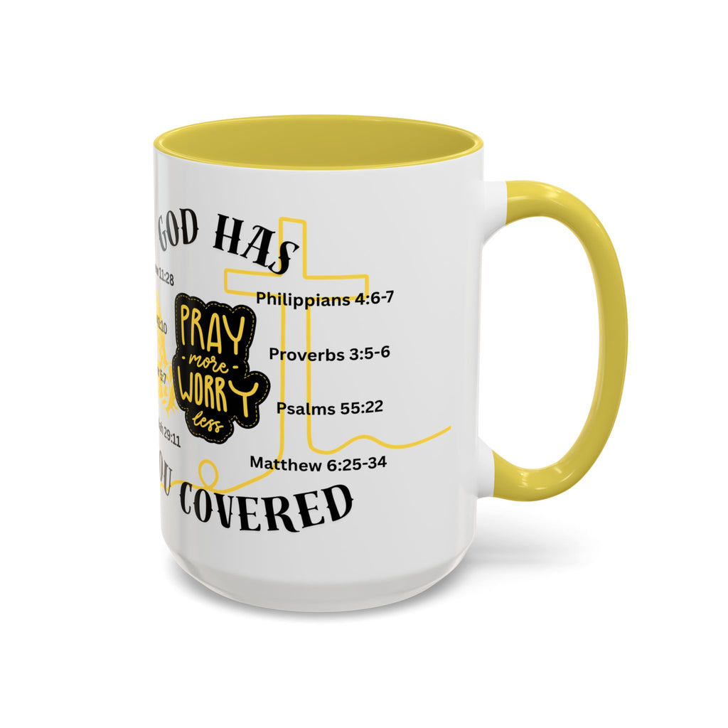 "Pray More, Worry Less" Mug  (11oz/15oz)