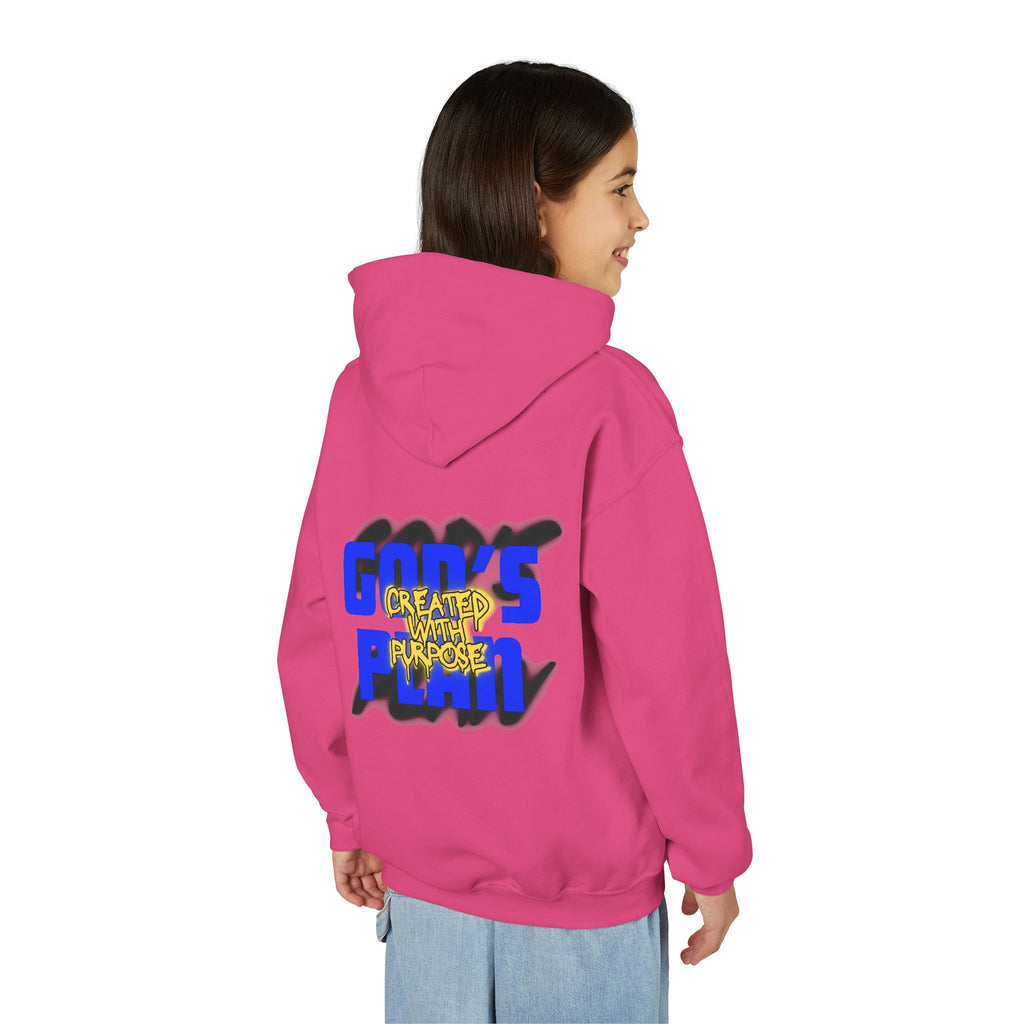 "Created With Purpose" Kids - Graphic Hoodie