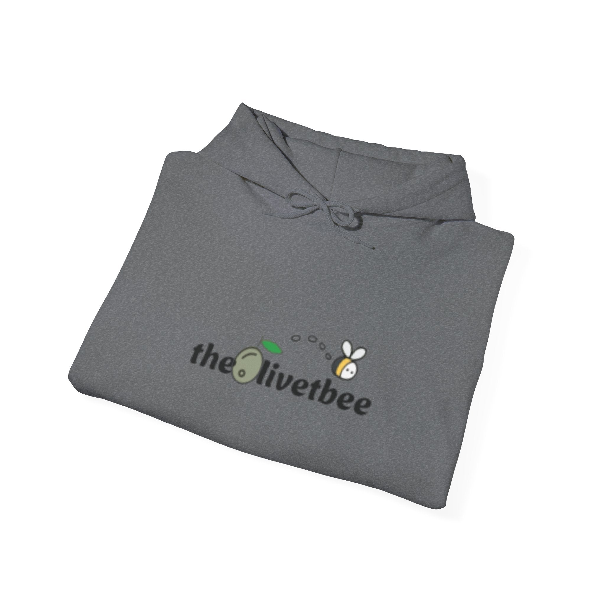 "theOlivetbee" hoodie | QR code back, Scan Me