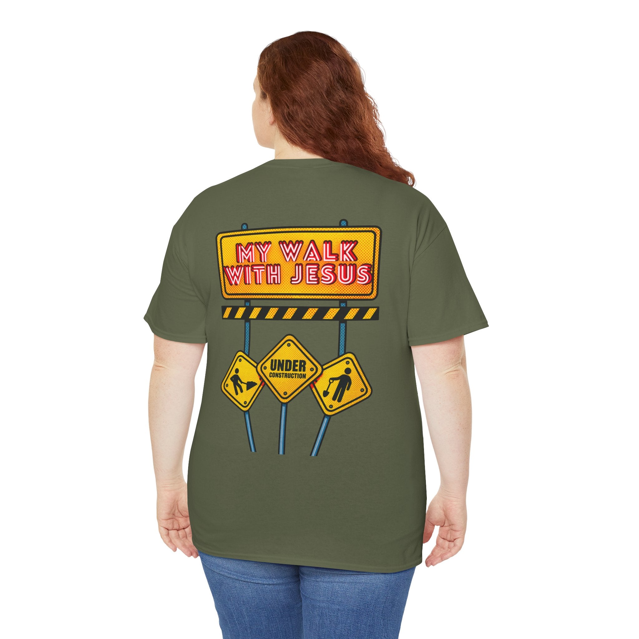 'Under Construction - My Walk With Jesus' - T-Shirt