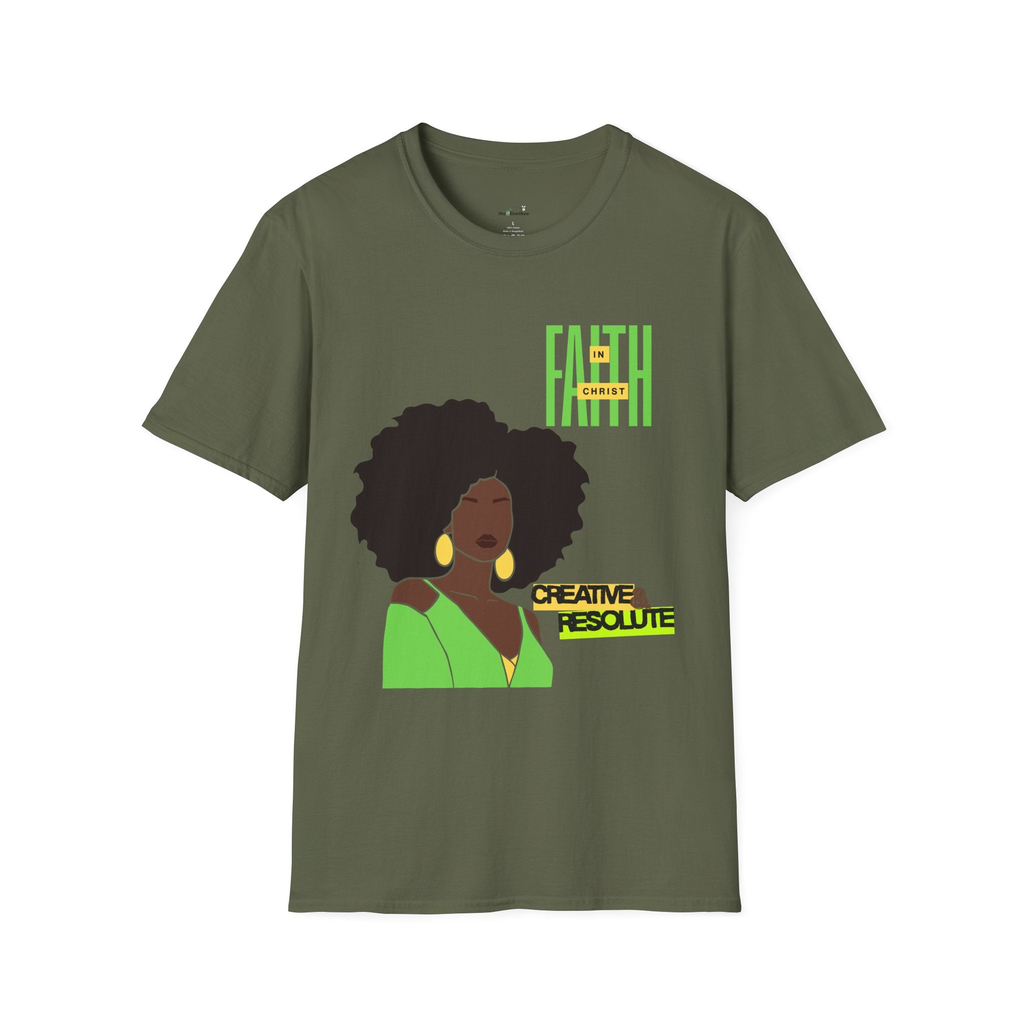 'Faith in Christ': Creative & Resolute — Tee