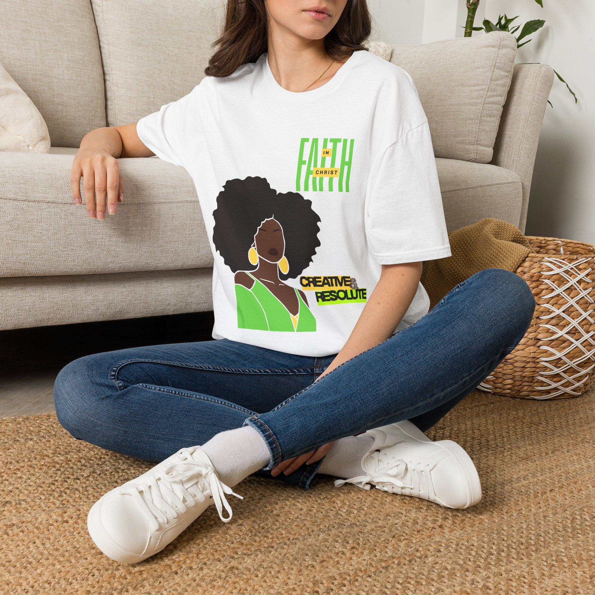 'Faith in Christ': Creative & Resolute — Tee