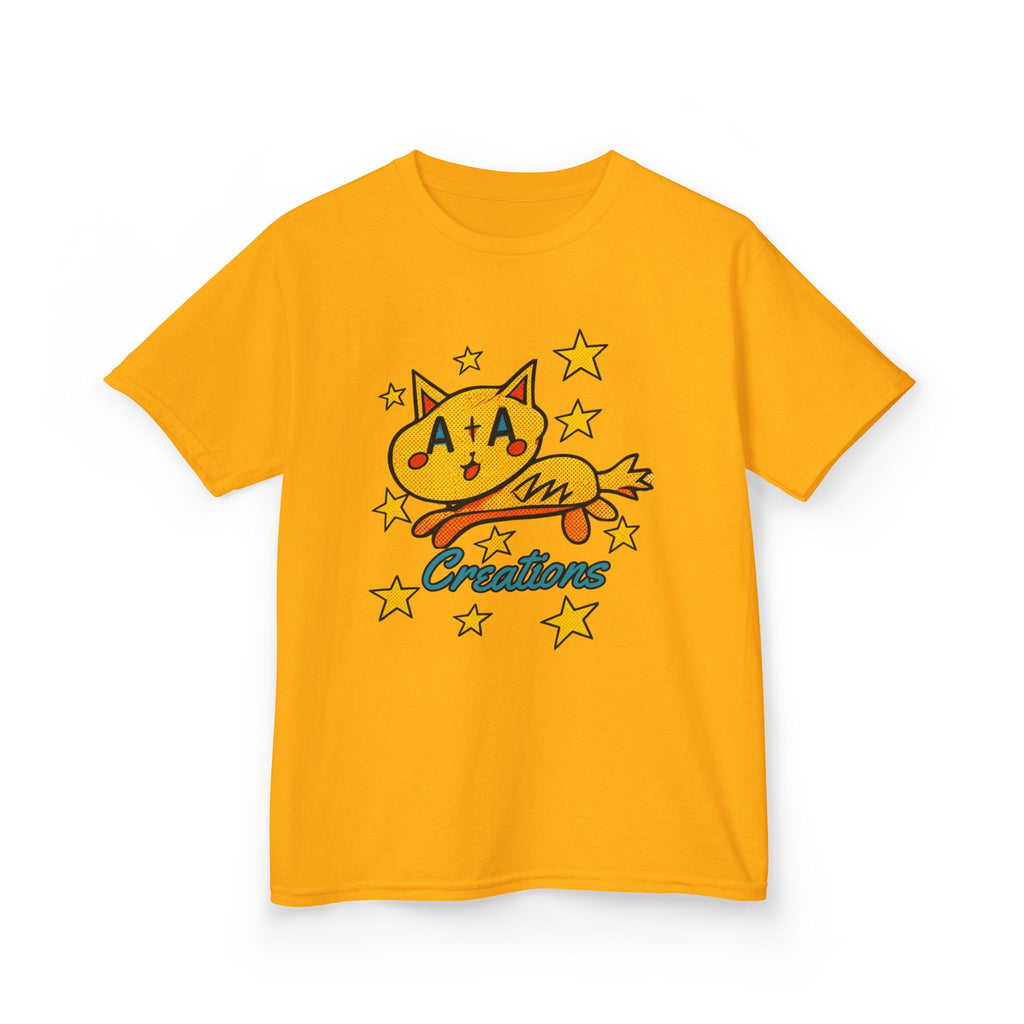 'A+A Creations' Star Gaze Kitty -  Kids Tee