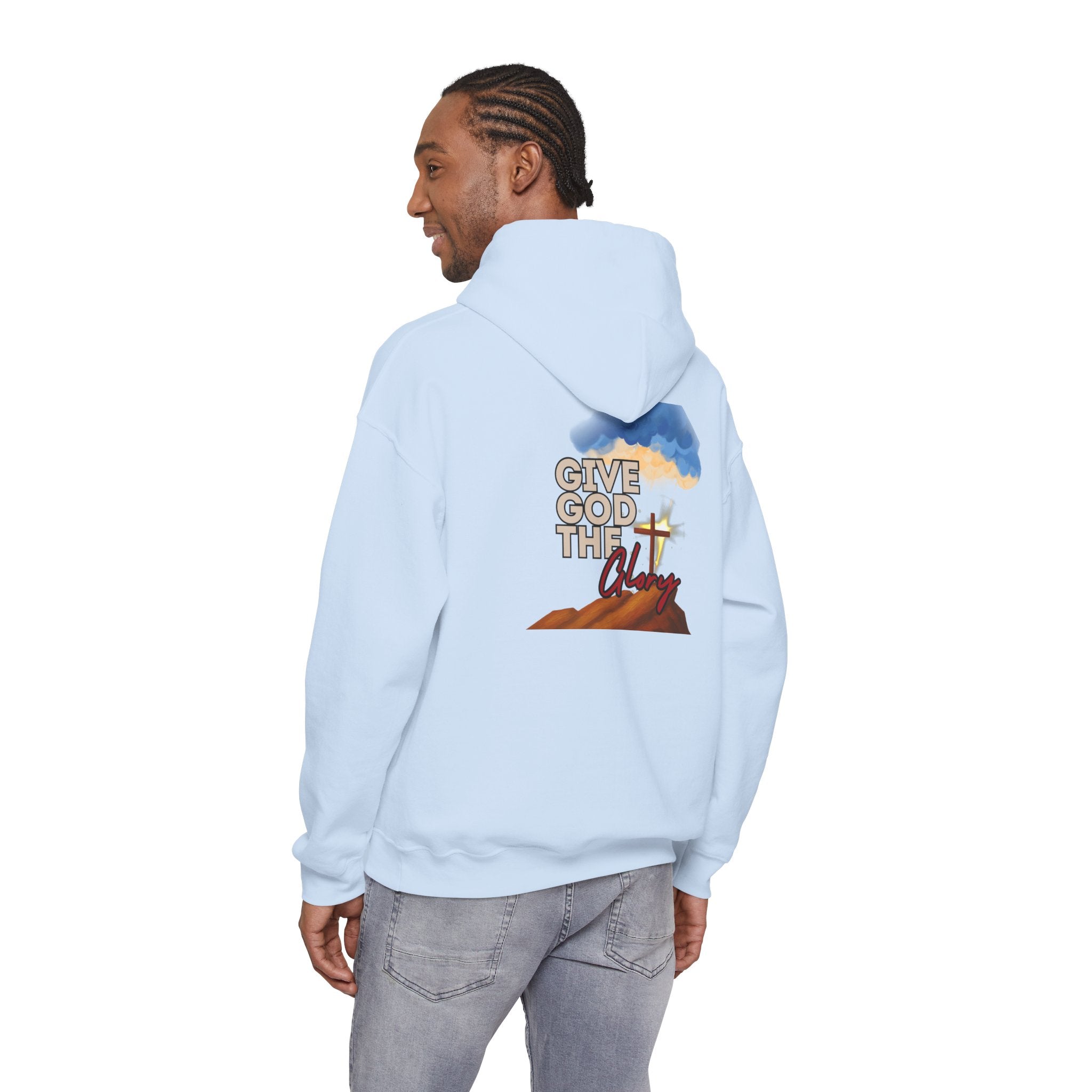 “Rise and Shine - Give God the Glory” — Hoodie