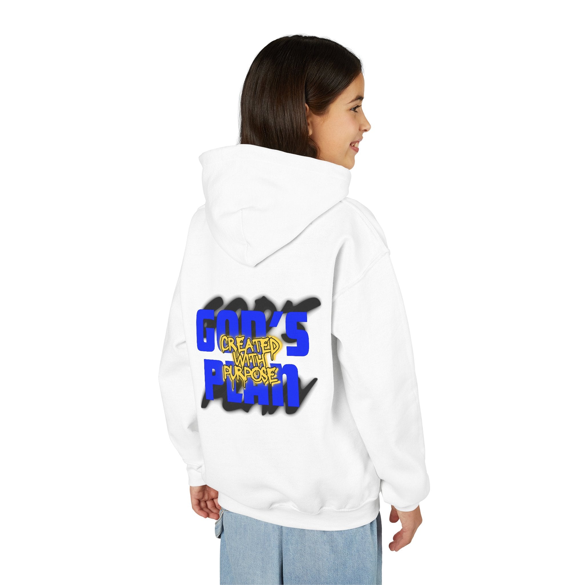 "Created With Purpose" Kids - Graphic Hoodie