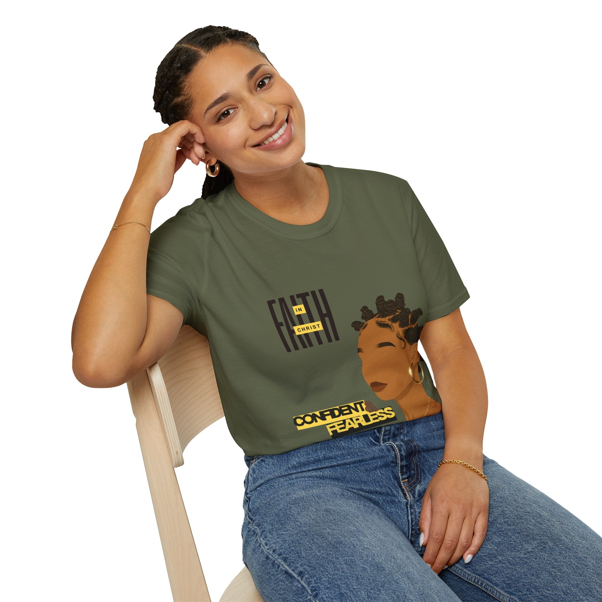 'Faith in Christ': Confident & Fearless — Tee