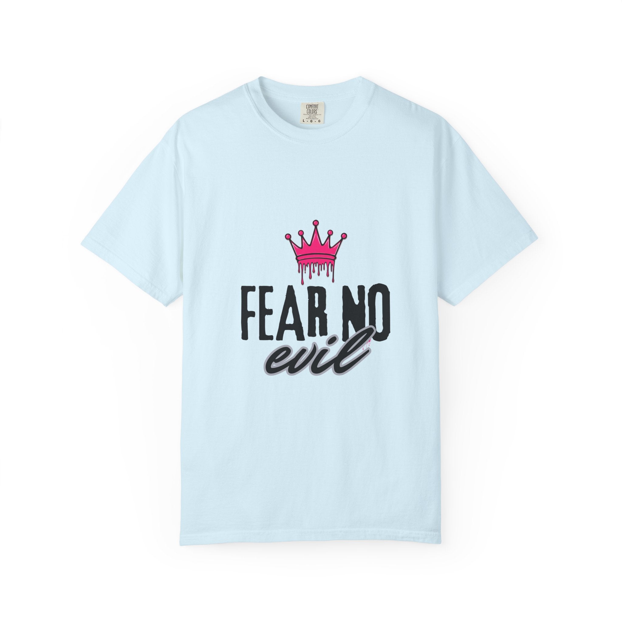'Fear No Evil' Crown Pink