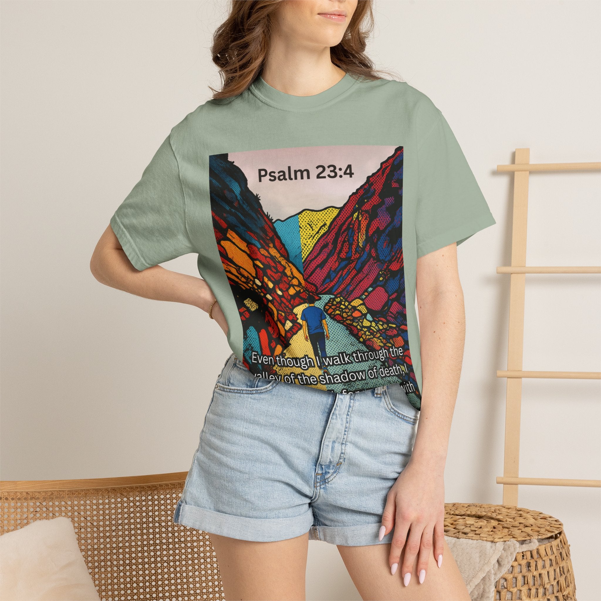Psalm 23:4 — Valley Tee