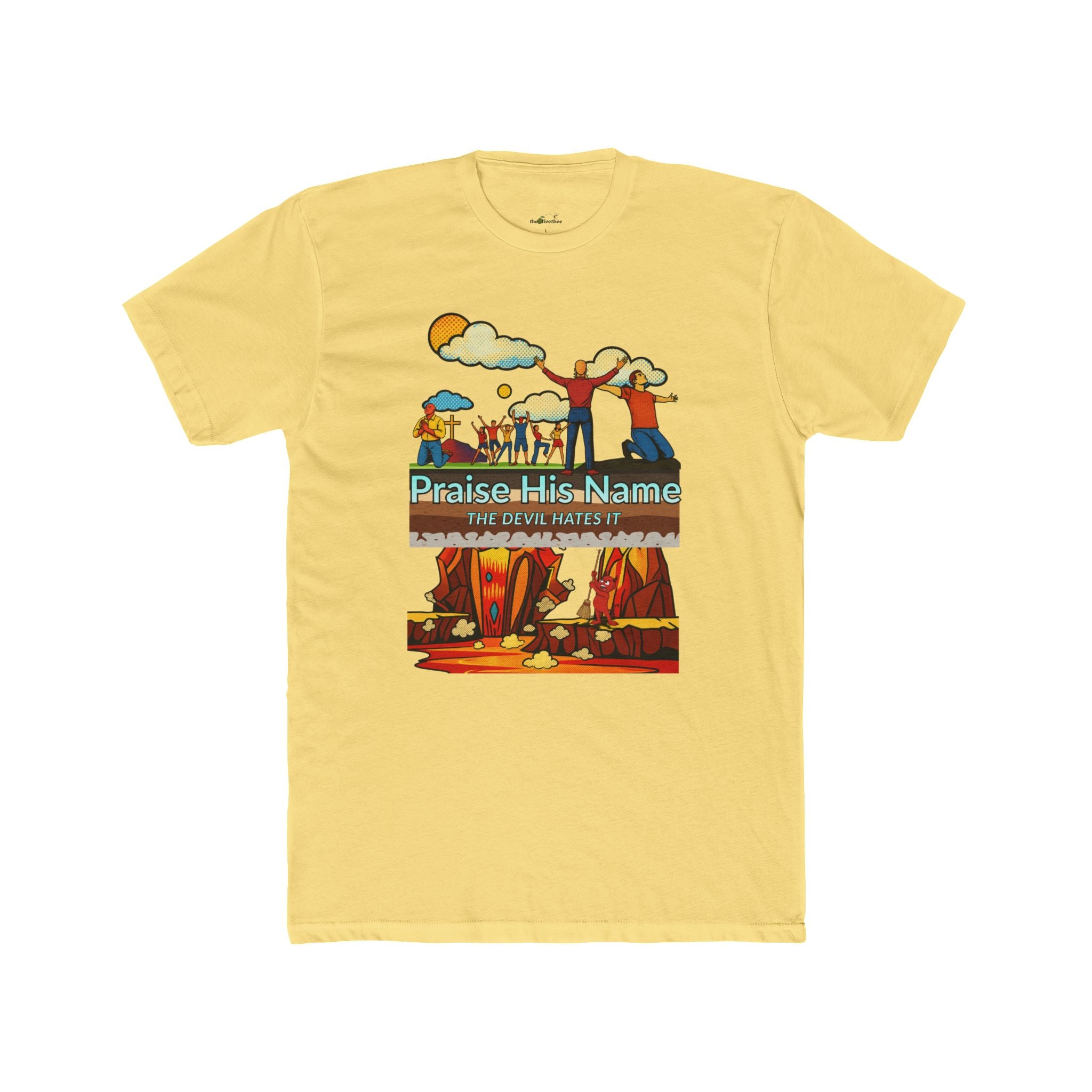 'Praise His Name' — Graphic T-Shirt