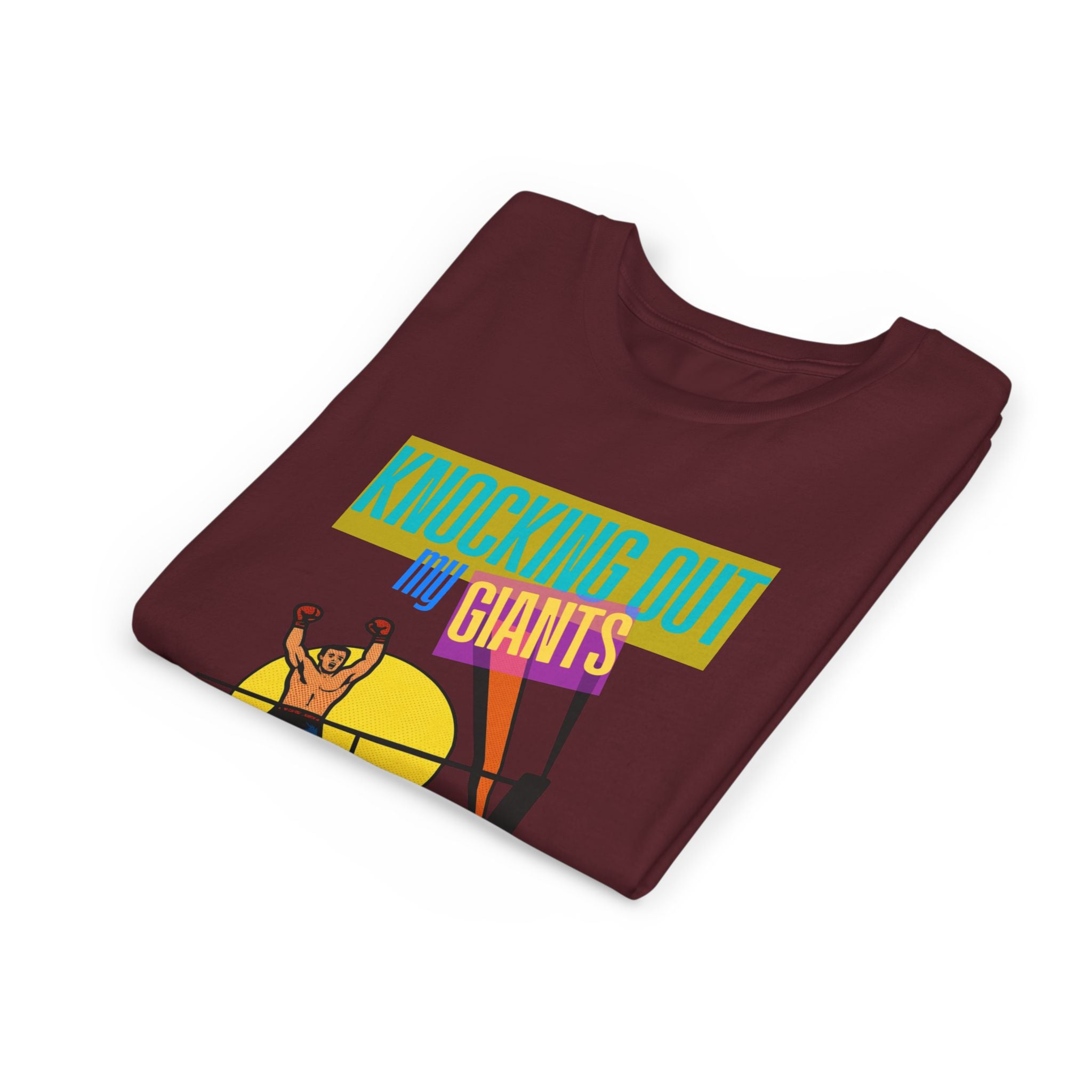 "Knocking Out My Giants" - David and Goliath Graphic Tee