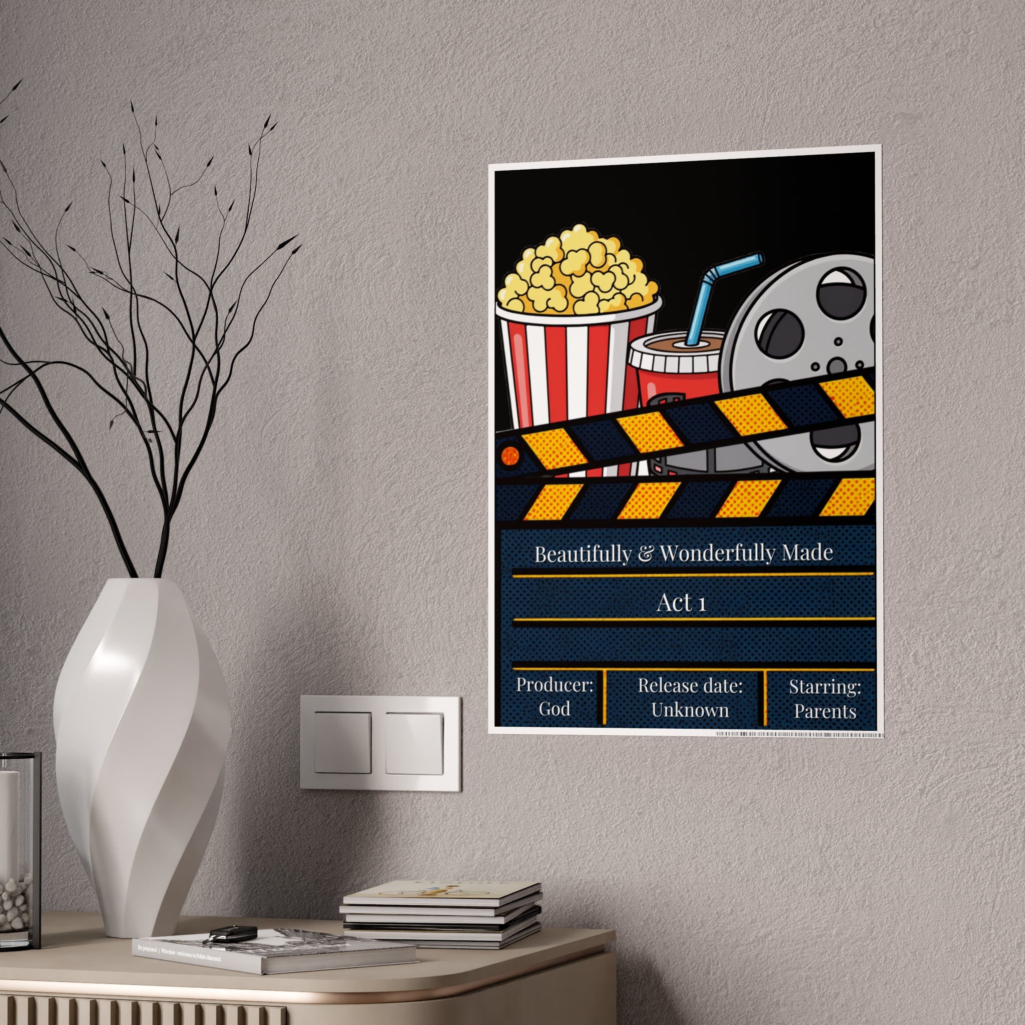 'Beautifully & Wonderfully Made' Movie Night Gloss Poster Art