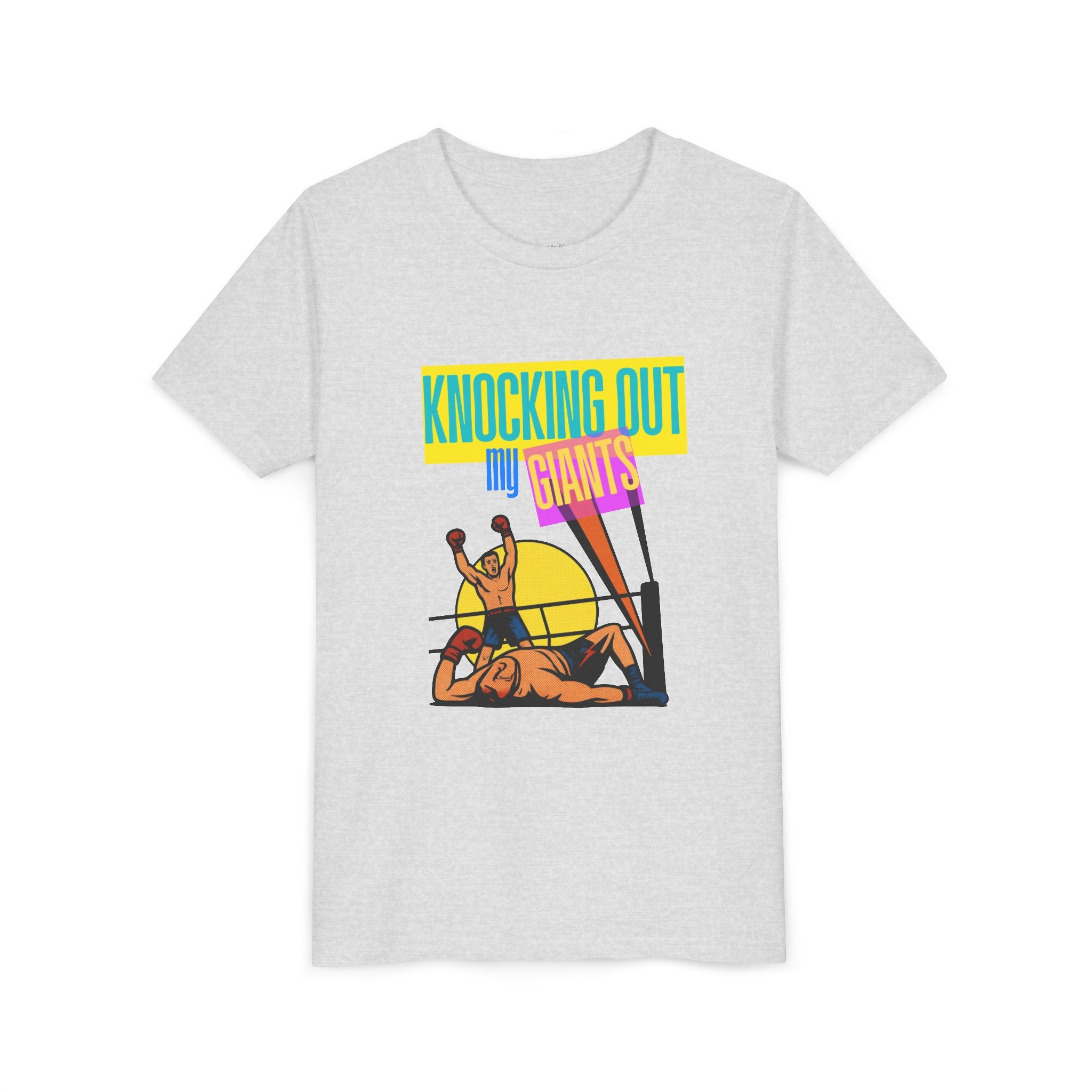 "Knocking Out My Giants" - David and Goliath Graphic Tee