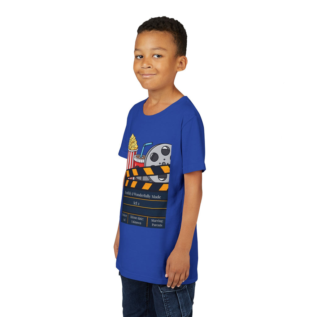 'Beautifully & Wonderfully Made'  — Kids Movie Night Tee