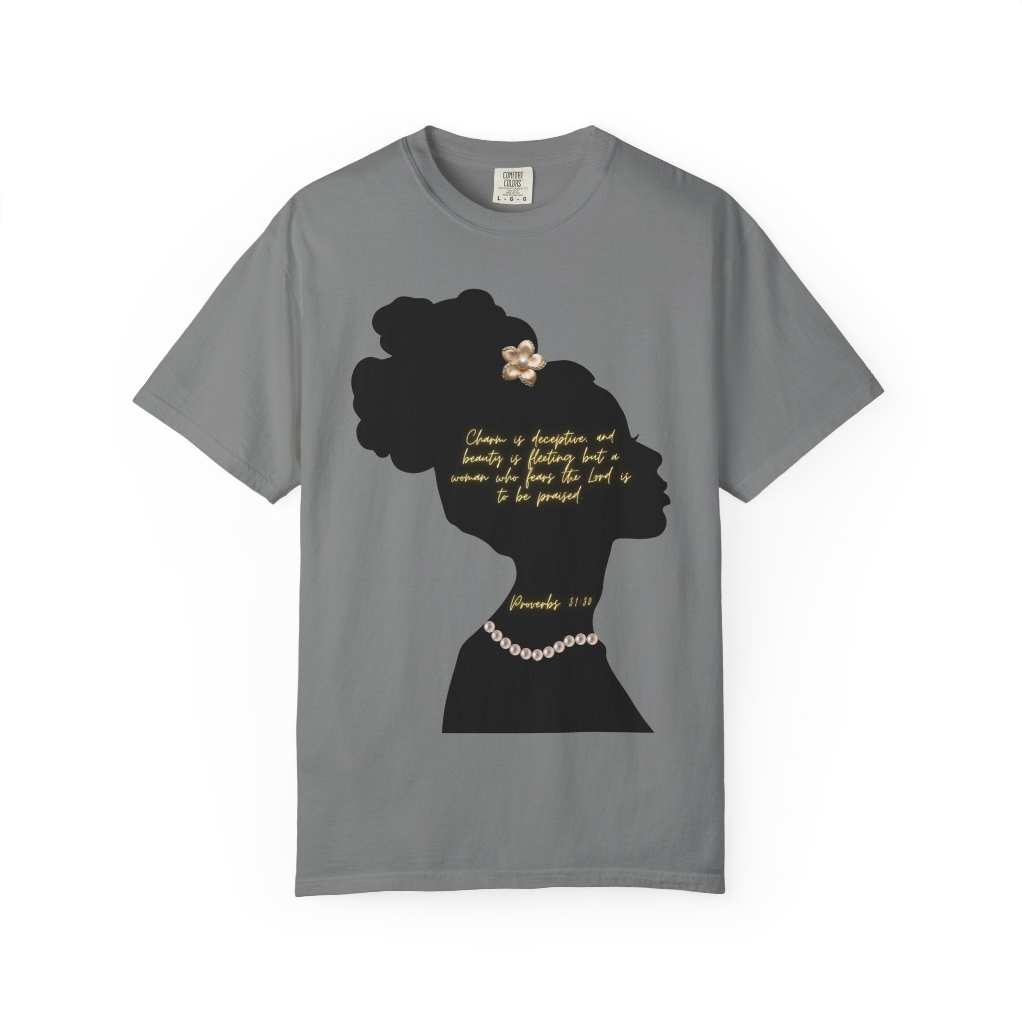 Proverbs 31:30 Pearls - T-Shirt