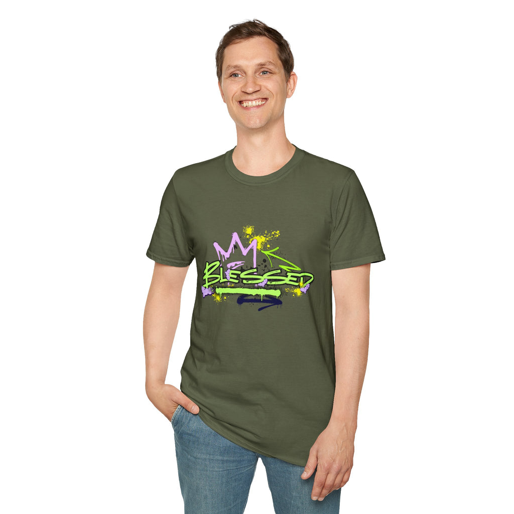 'Blessed' Graffiti — T-Shirt