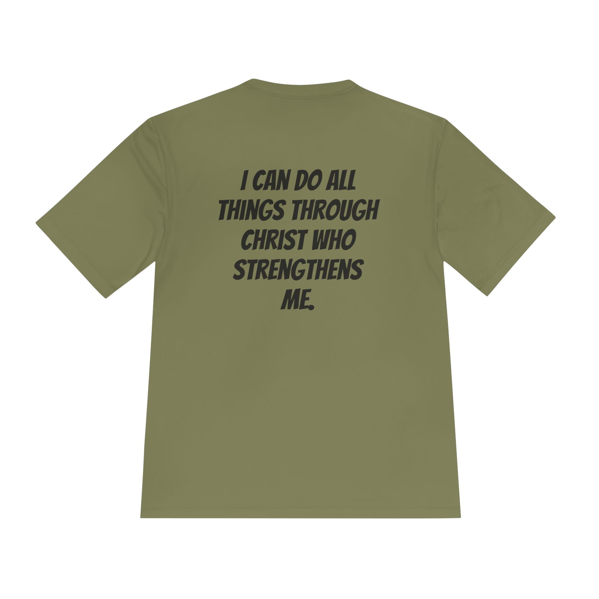 Philippians 4:13— Moisture-Wicking T-Shirt