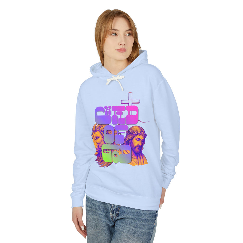 'Child Of God' Lightweight Hooded Sweatshirt