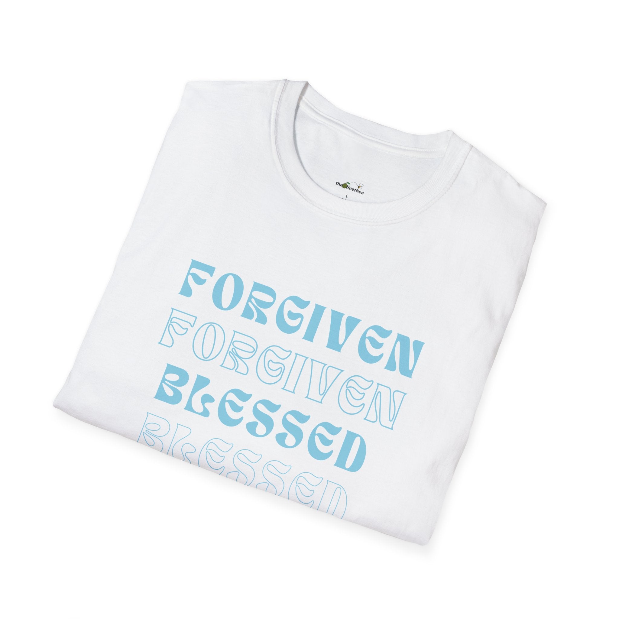 Forgiven, Blessed, Loved — Tee