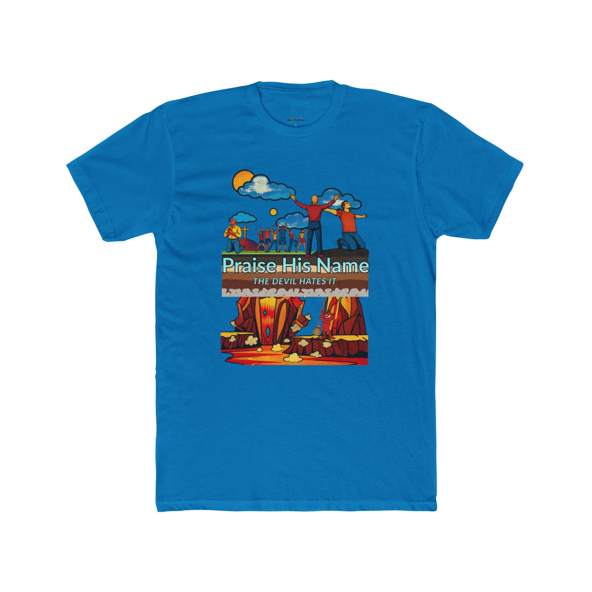 'Praise His Name' — Graphic T-Shirt