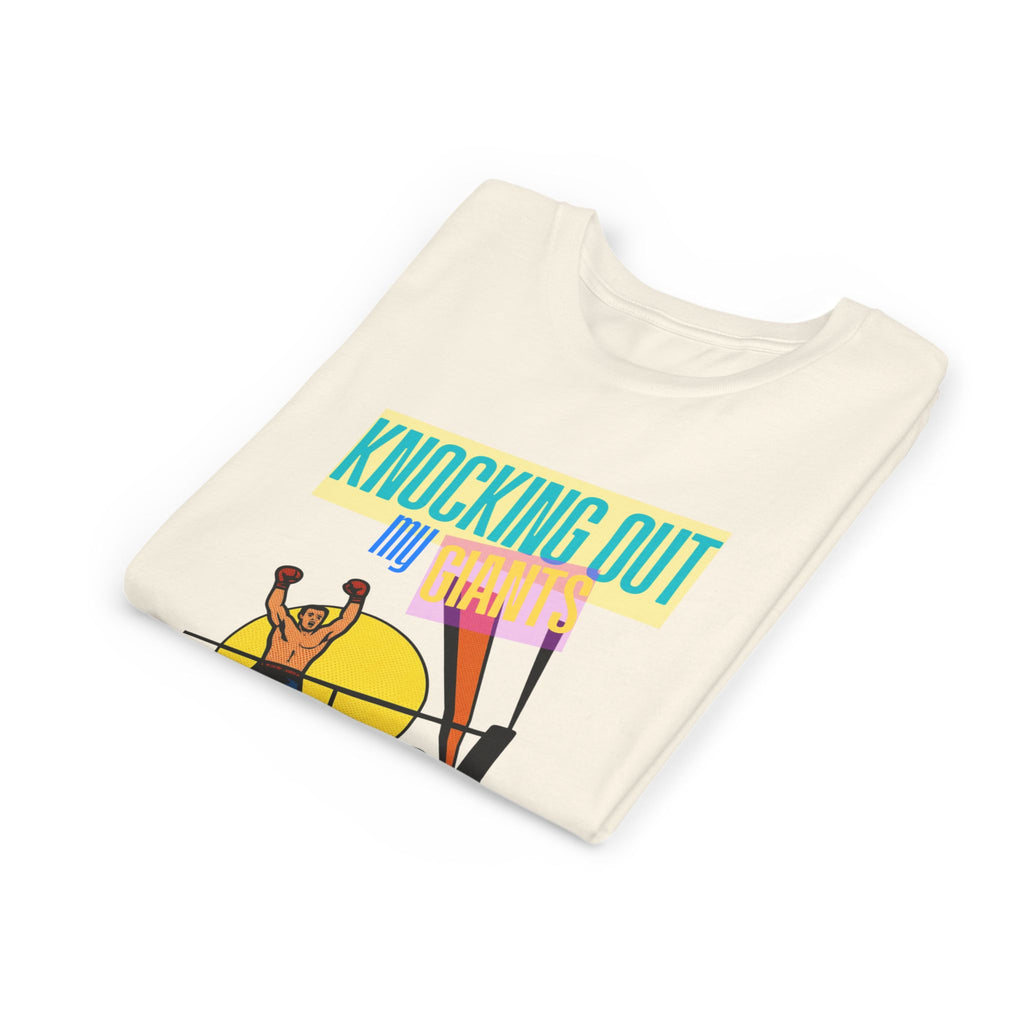 "Knocking Out My Giants" - David and Goliath Graphic Tee
