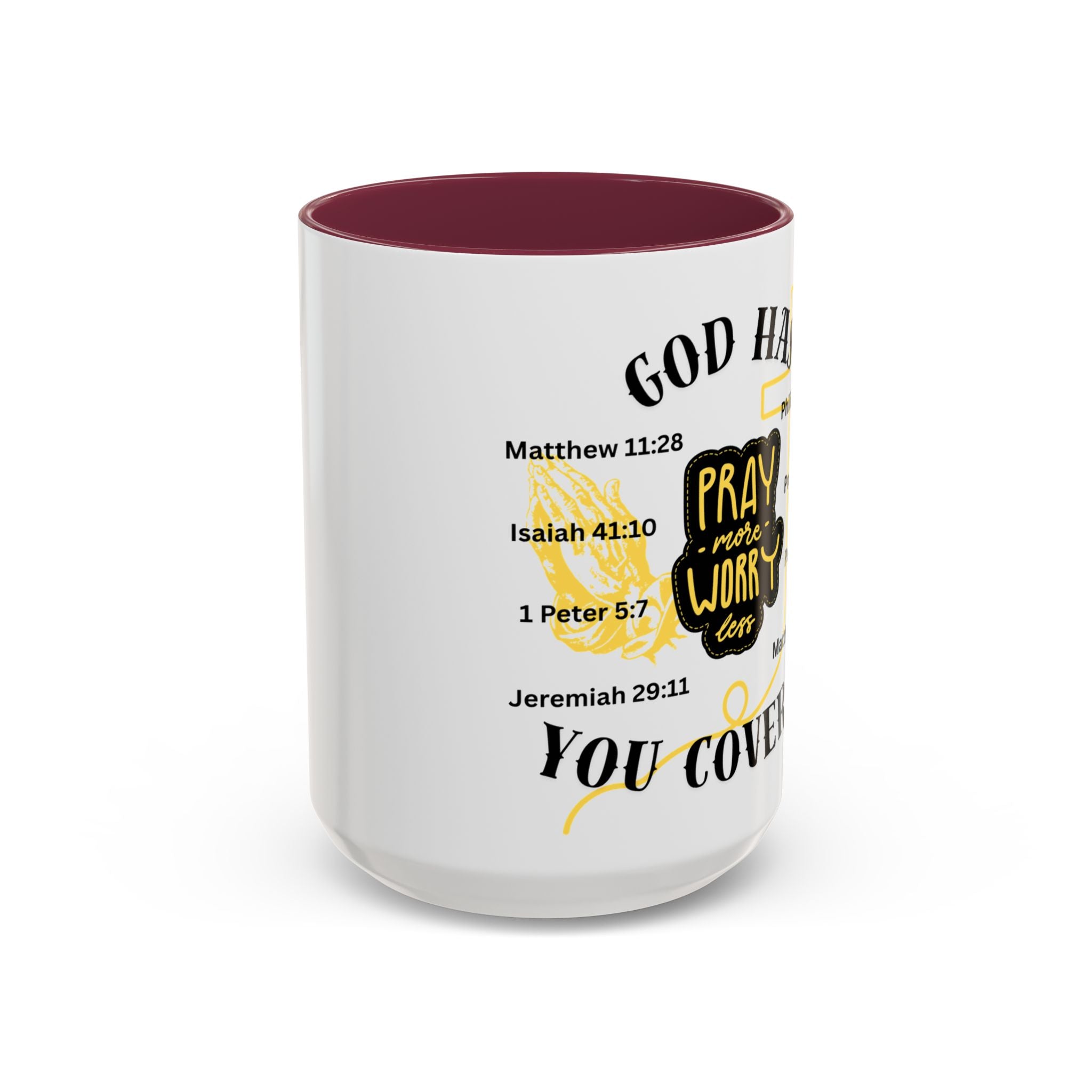 "Pray More, Worry Less" Mug  (11oz/15oz)