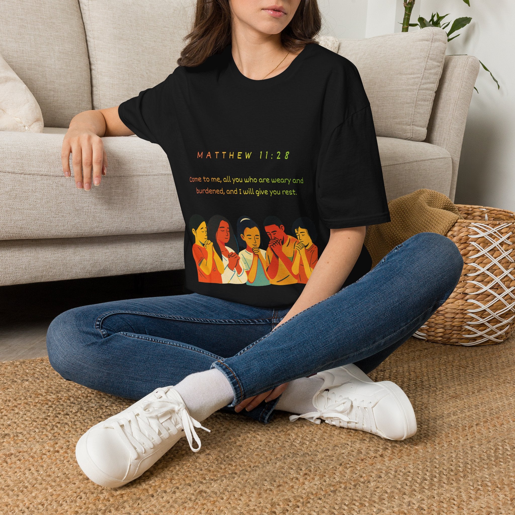 "Come To Me, All Who Are Weary" - Tee