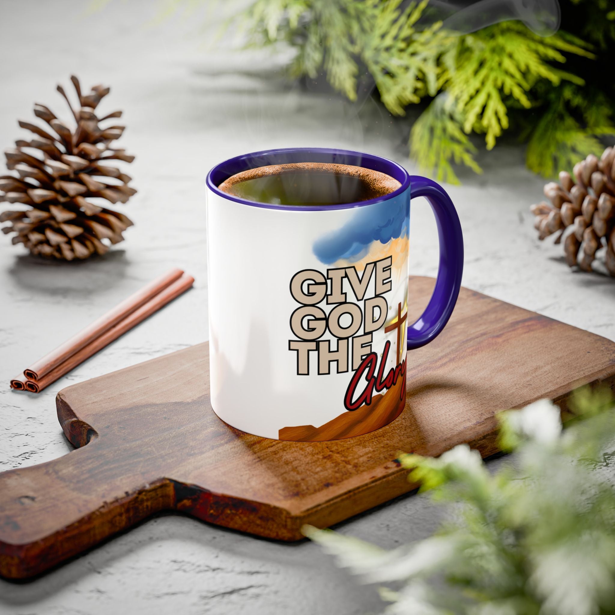 'Give God the Glory' Mug (11oz/15oz)