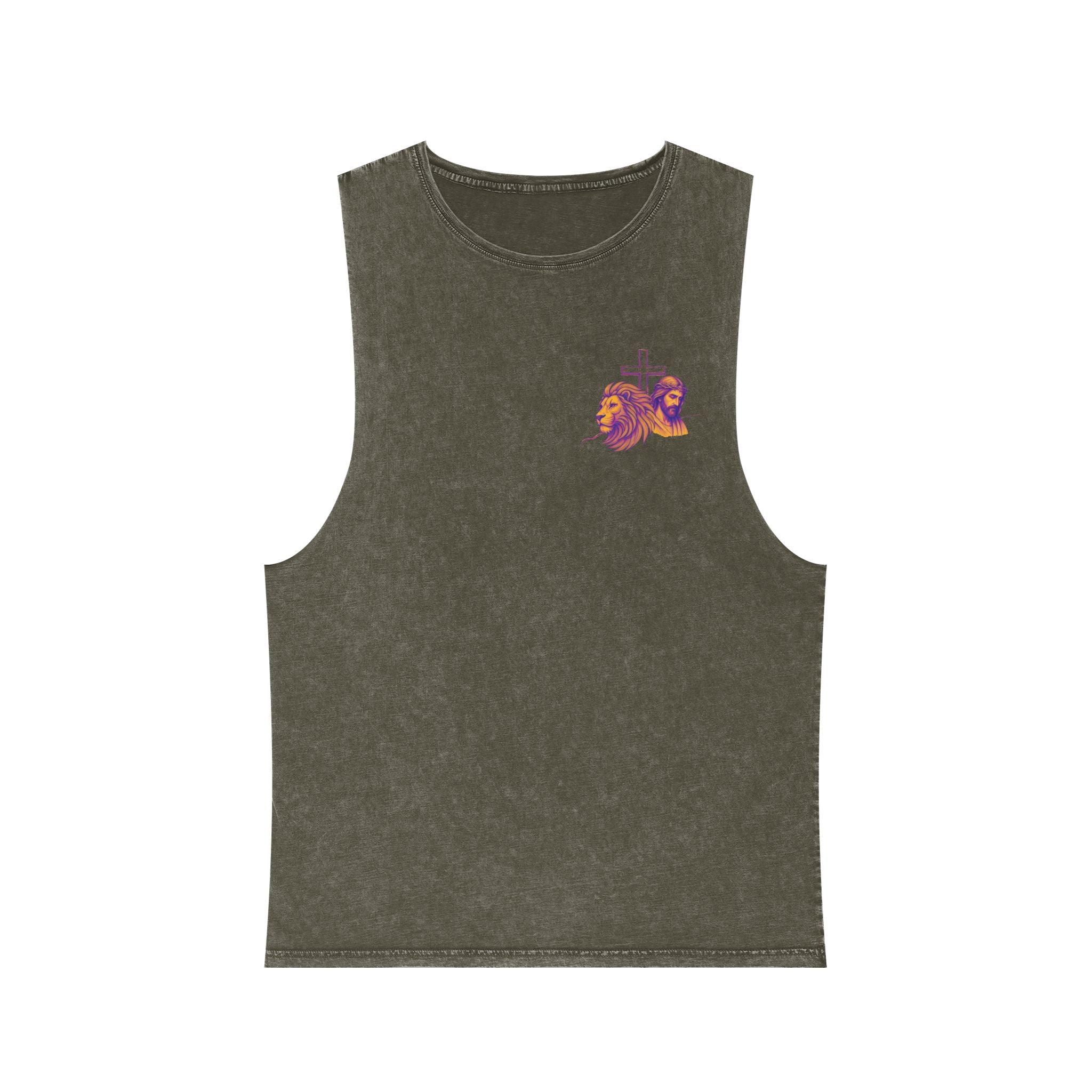 "Jesus Loves You" Stonewash Tank