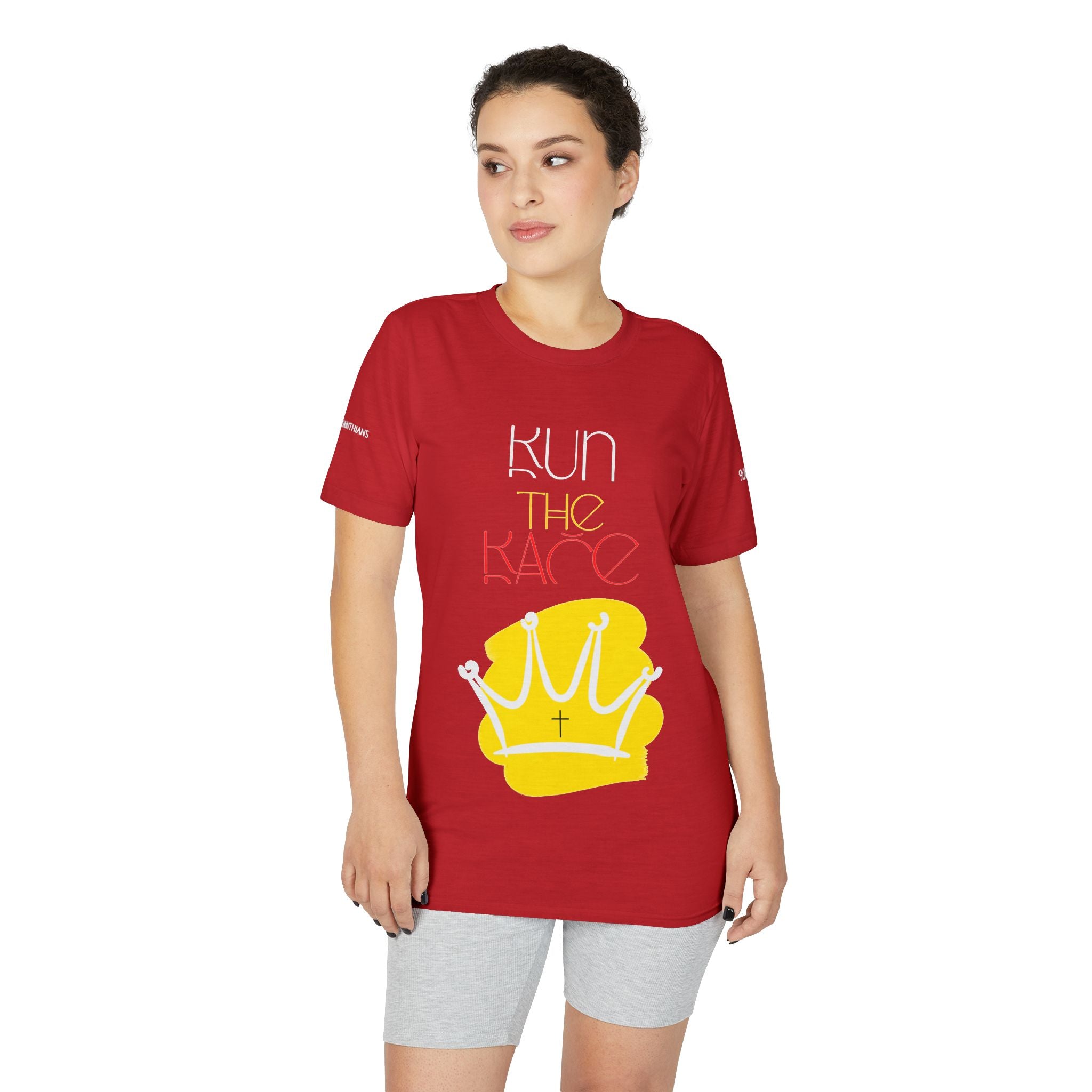 'Run The Race' - Athletic Tee