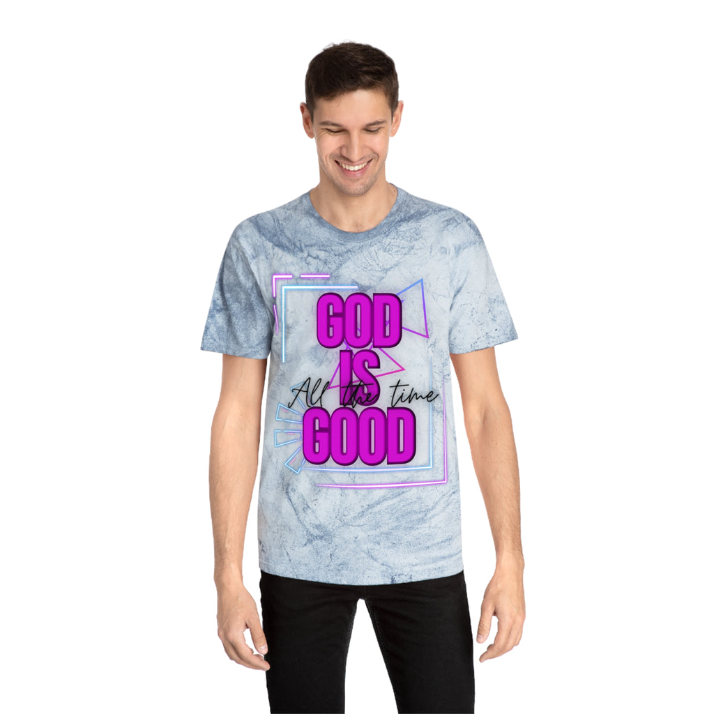 'God Is Good All The Time' — Retro Neon
