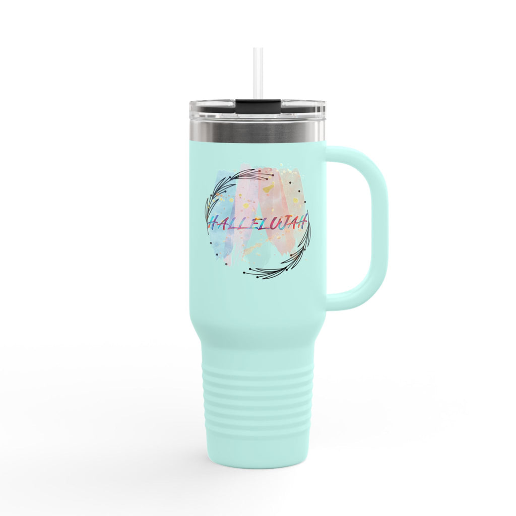 'Hallelujah' — Insulated Travel Mug (40oz)