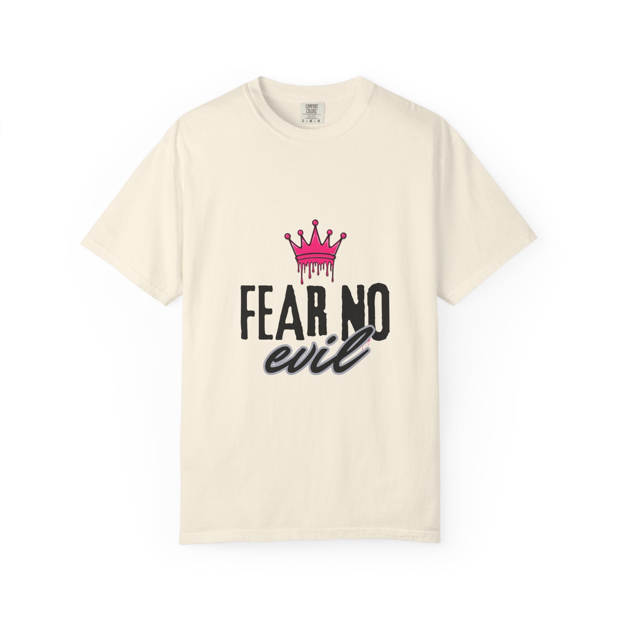 'Fear No Evil' Crown Pink